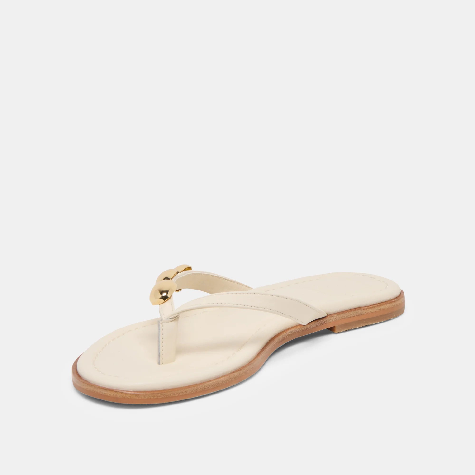 Dolce Vita Juny Sandals - Off White Leather