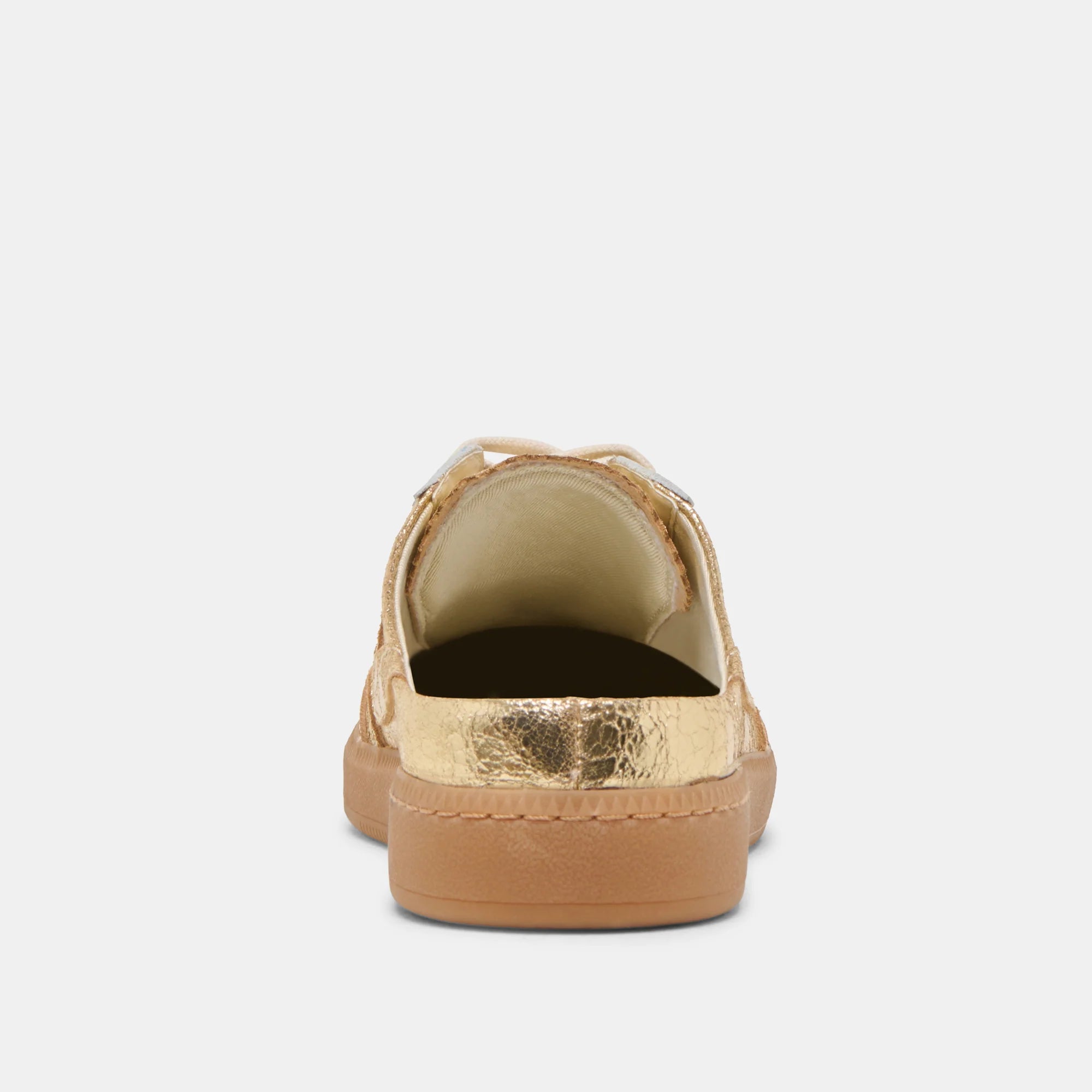 Dolce Vita Notice Slide - Gold Leather
