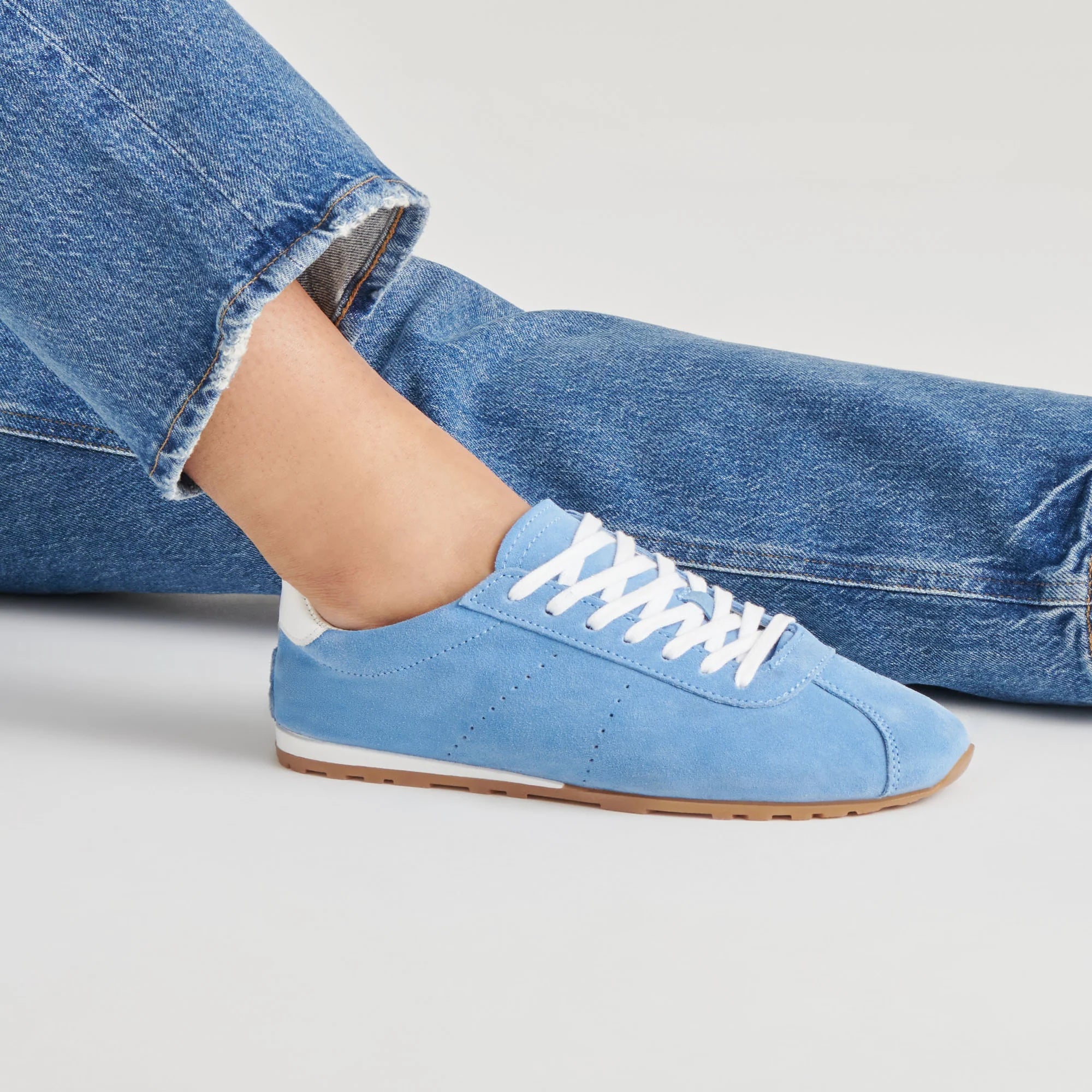 Dolce Vita Serina Sneakers - Blue Suede