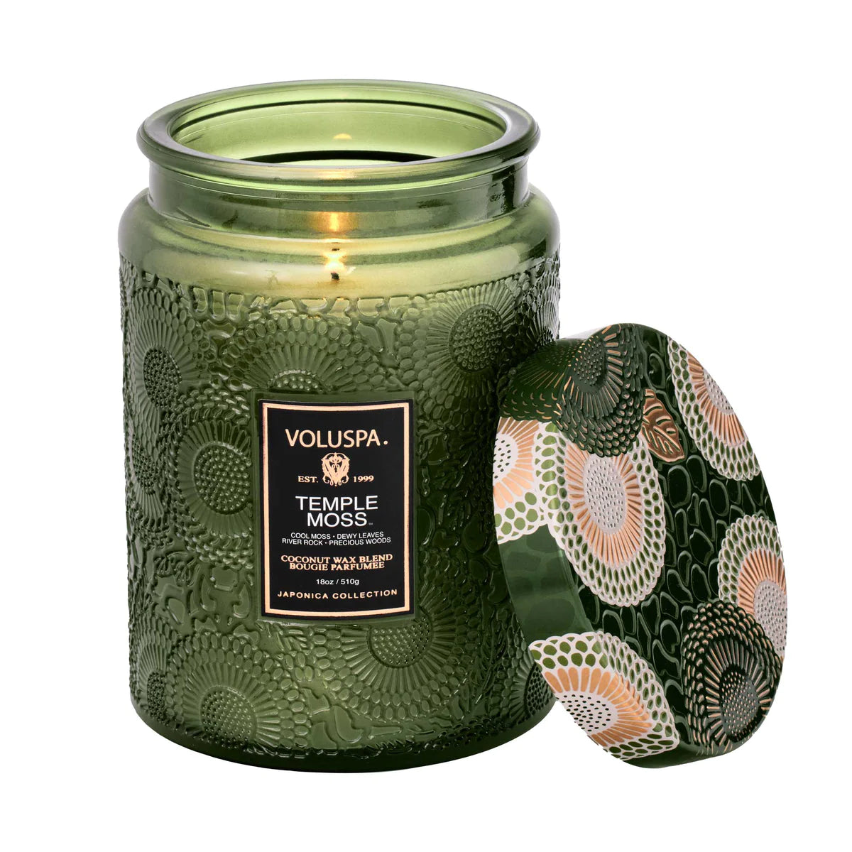 Voluspa Large Glass Jar Candle - 18 oz