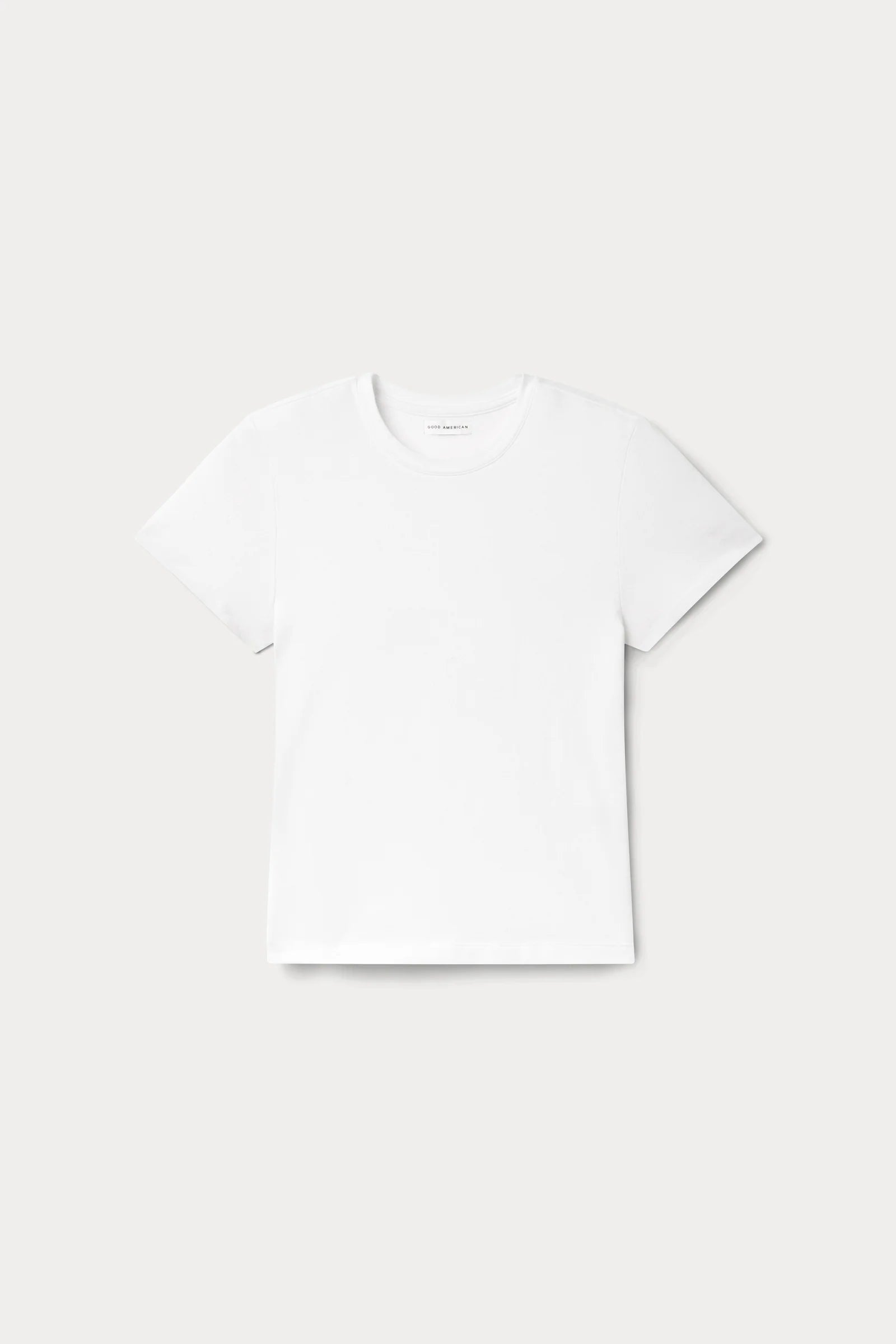 Good American - The Baby Tee - White