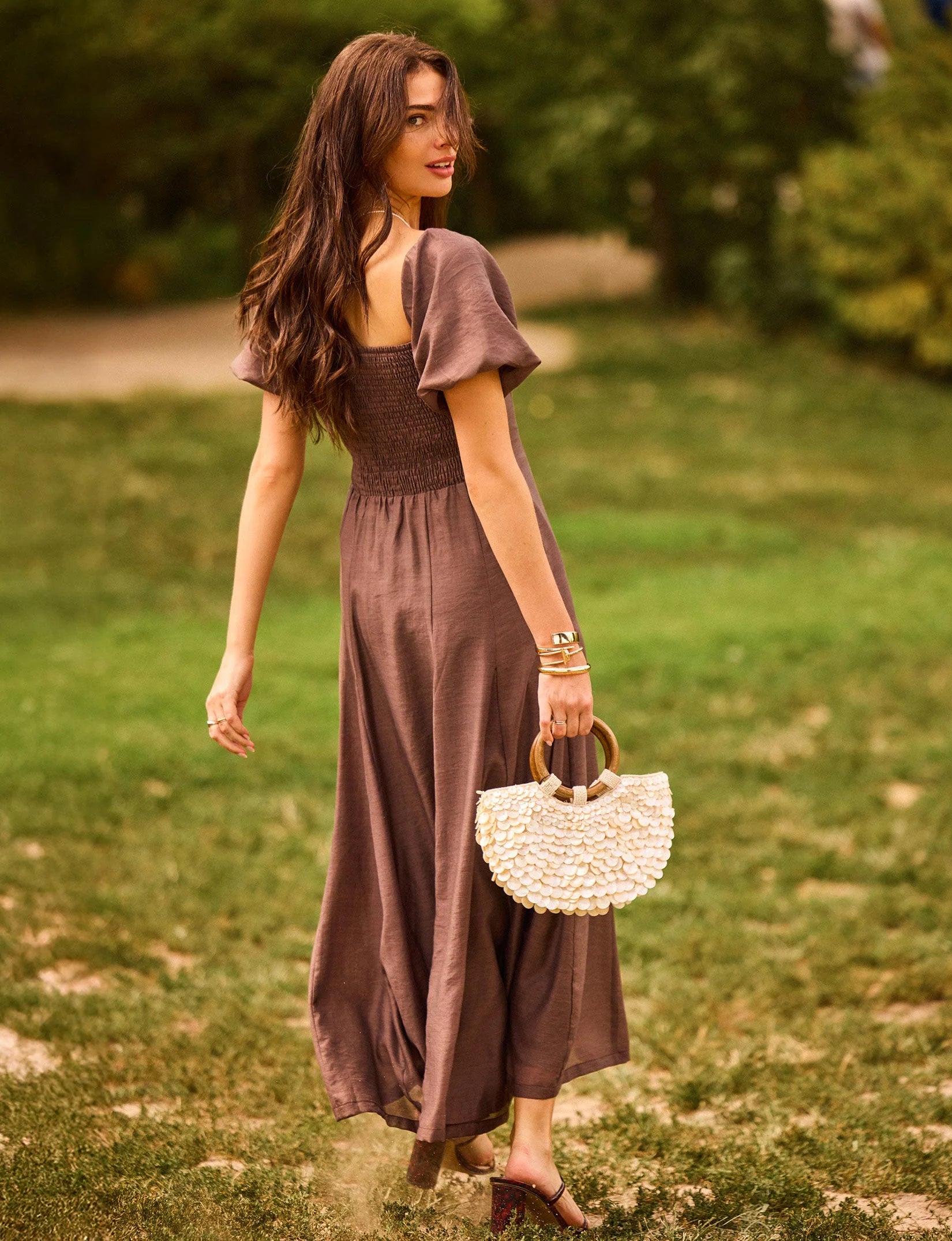 Matisse Maxi Dress - Brown