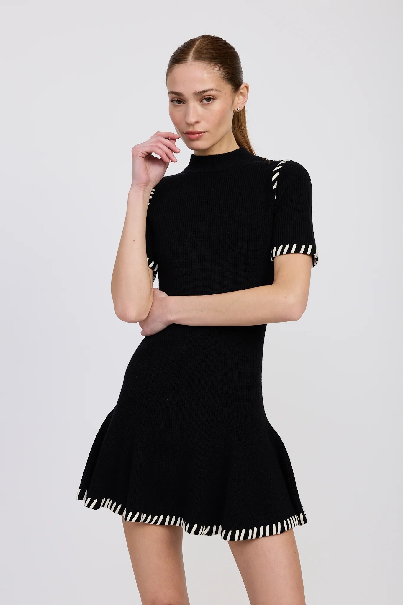 Romilla Stitch Mini Dress