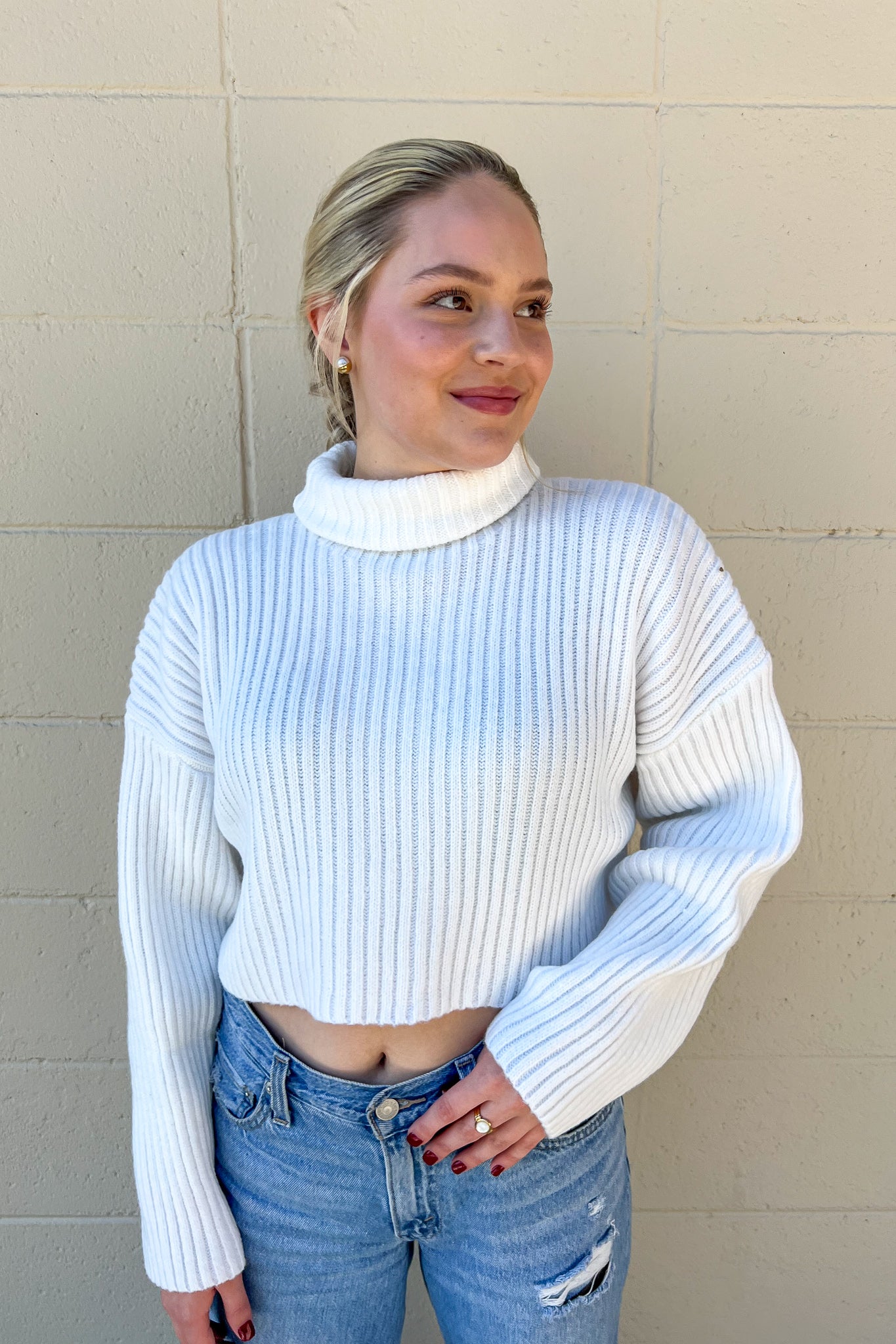 Luna Cropped Sweater