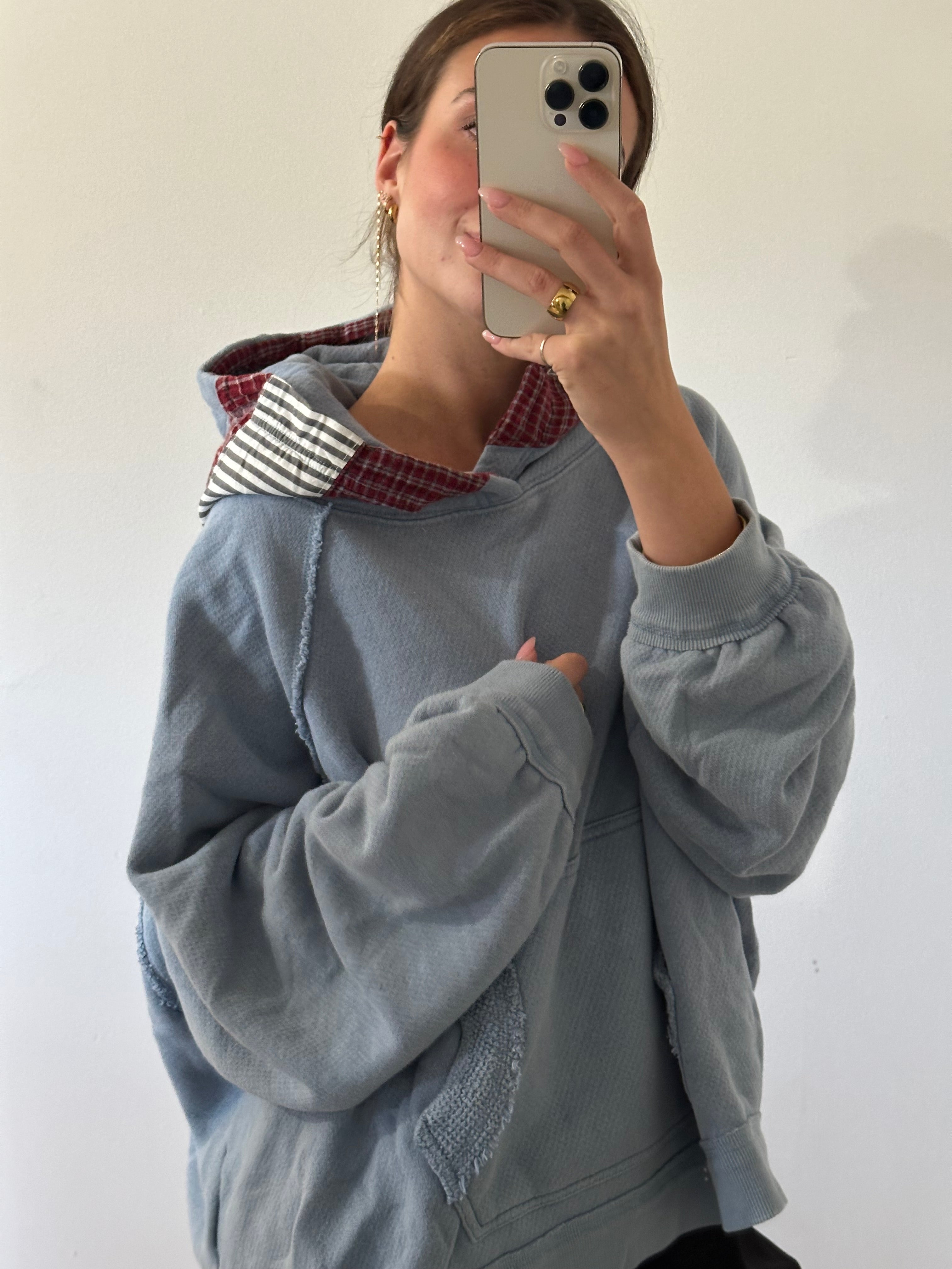 Free People - Countryside Hoodie - Autumn Sky
