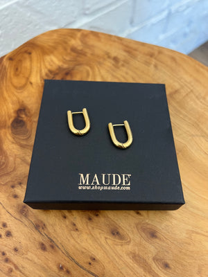 18K Sadie Gold Hoop Earrings