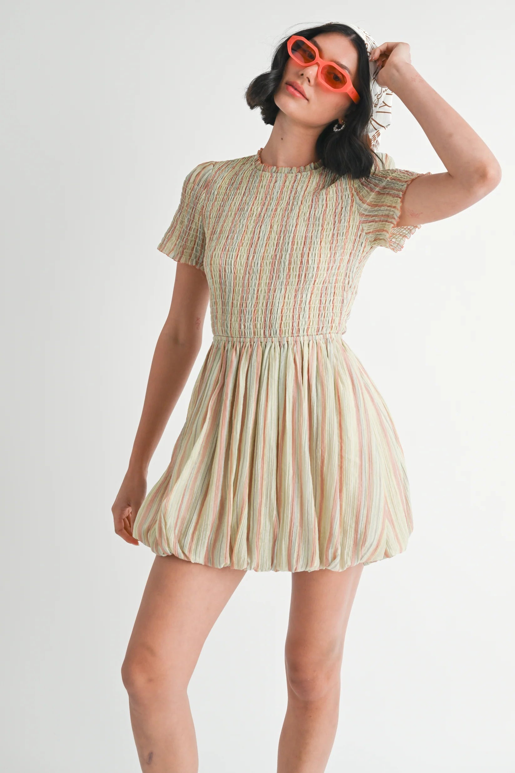 Leighton Bubble Mini Dress