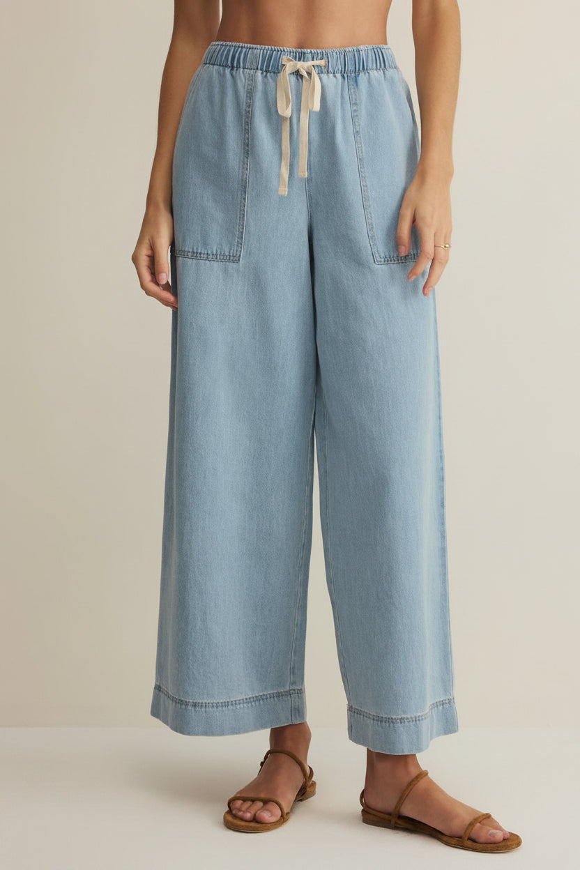 Z Supply Daycation Denim Utility Pant