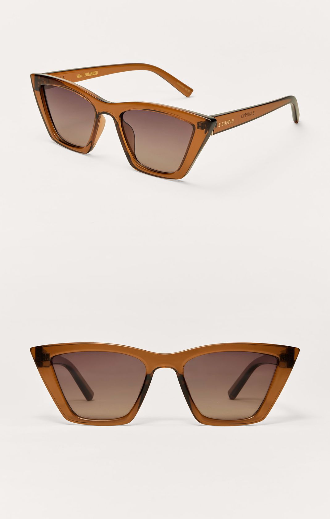 Z Supply Villa Sunglasses - Caramel