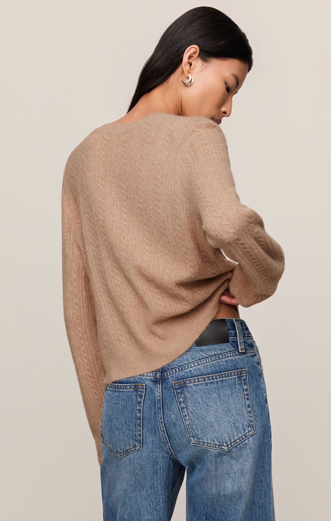 Z Supply - Medina Pointelle Cardigan - Macaroon