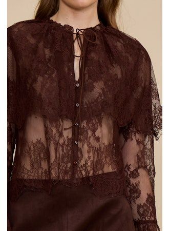 Lili Lace Capelet Top