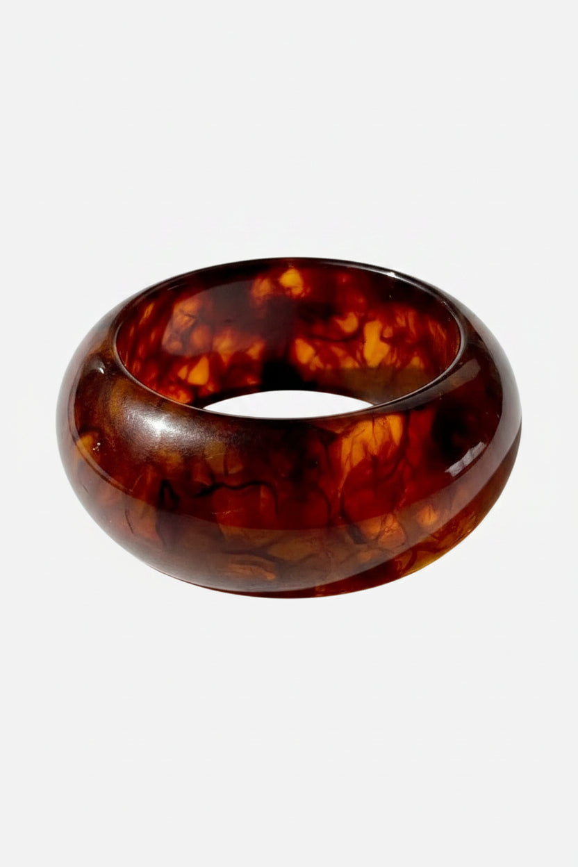 Acrylic Bracelet-Dark Brown