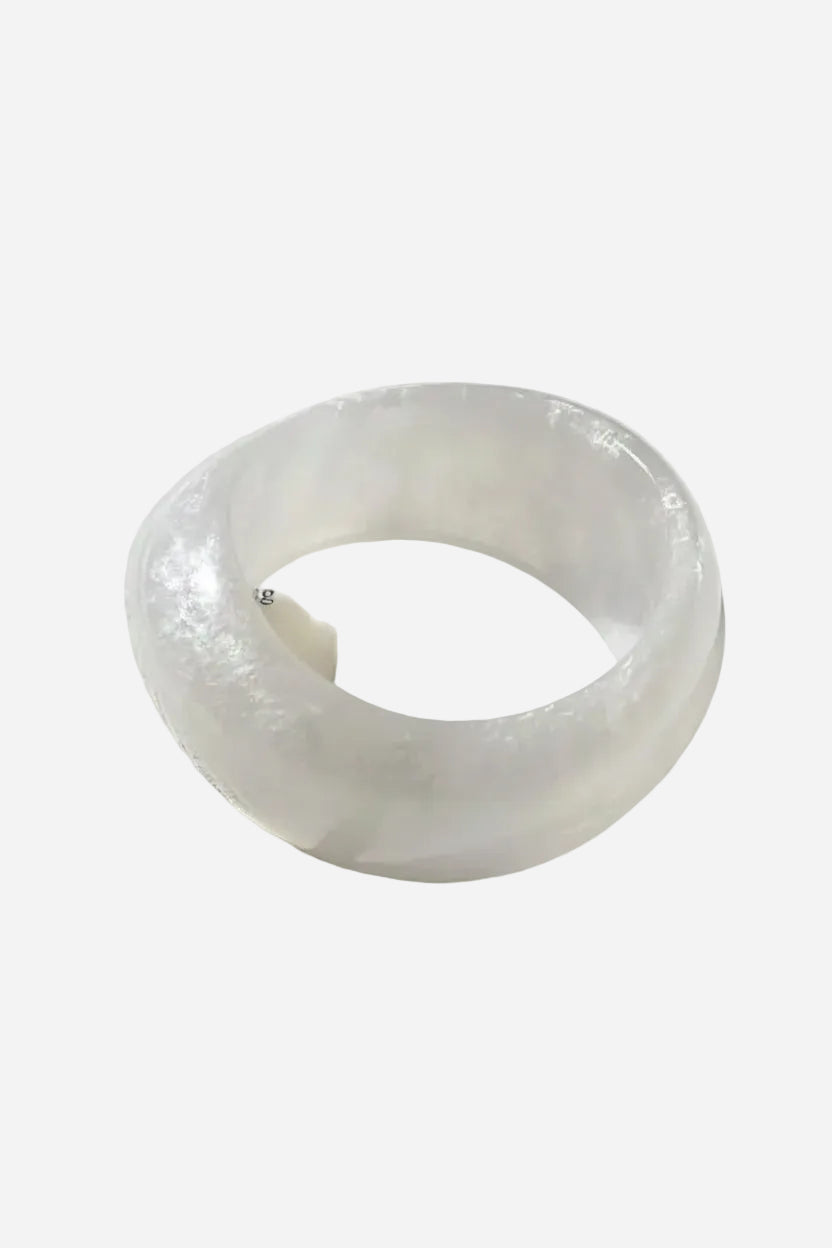 Acrylic Bracelet- Pearl