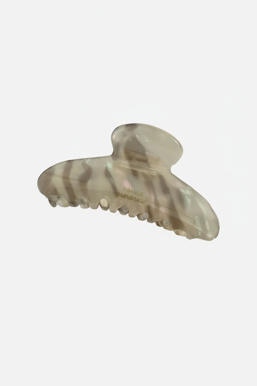 Grey Multicolor Claw Clip
