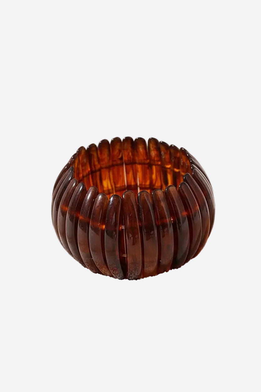 Dark Coffee Acrylic Bracelet