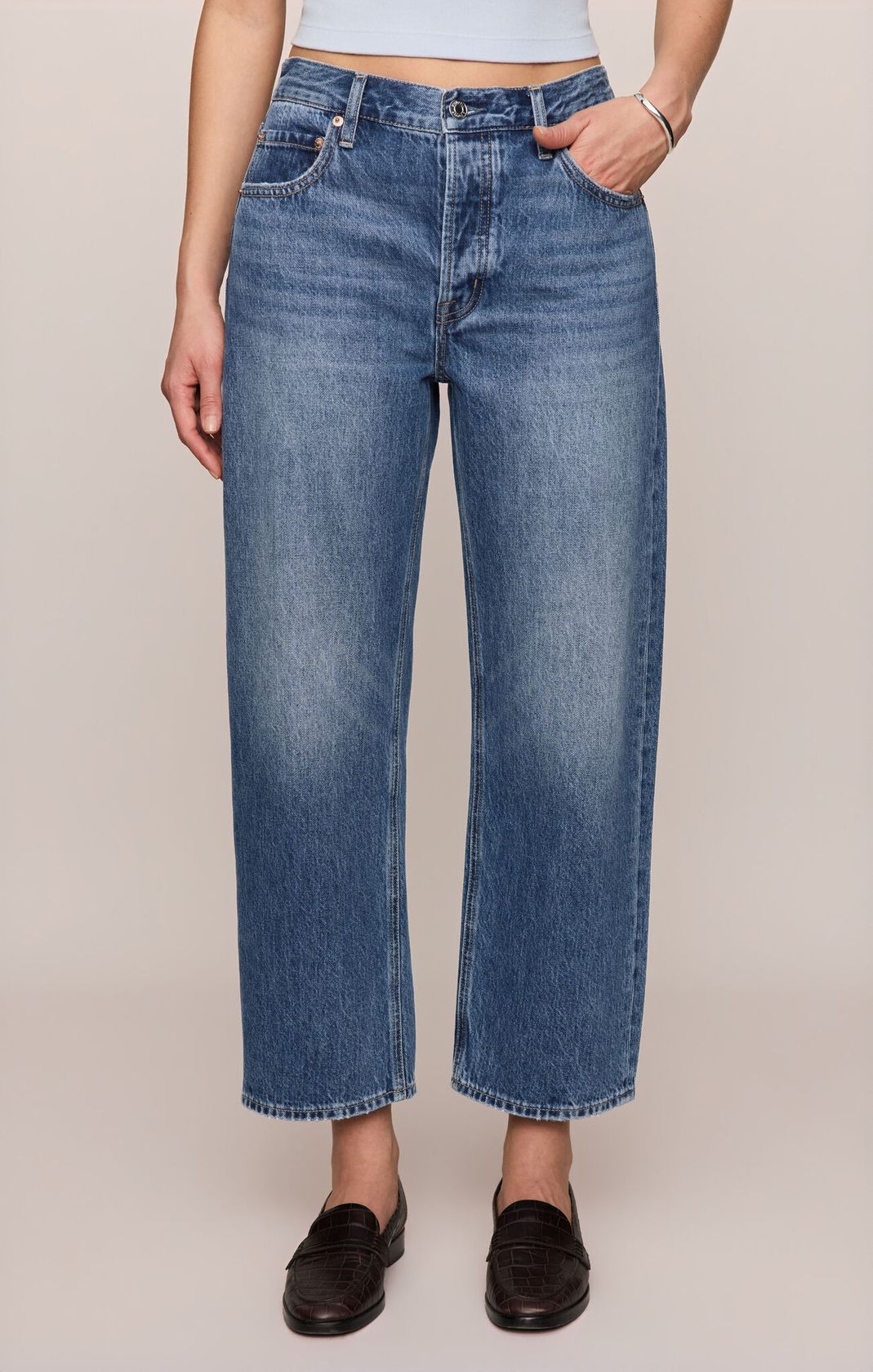 Z Supply - The Off Duty Bowed Jeans - Breakpoint