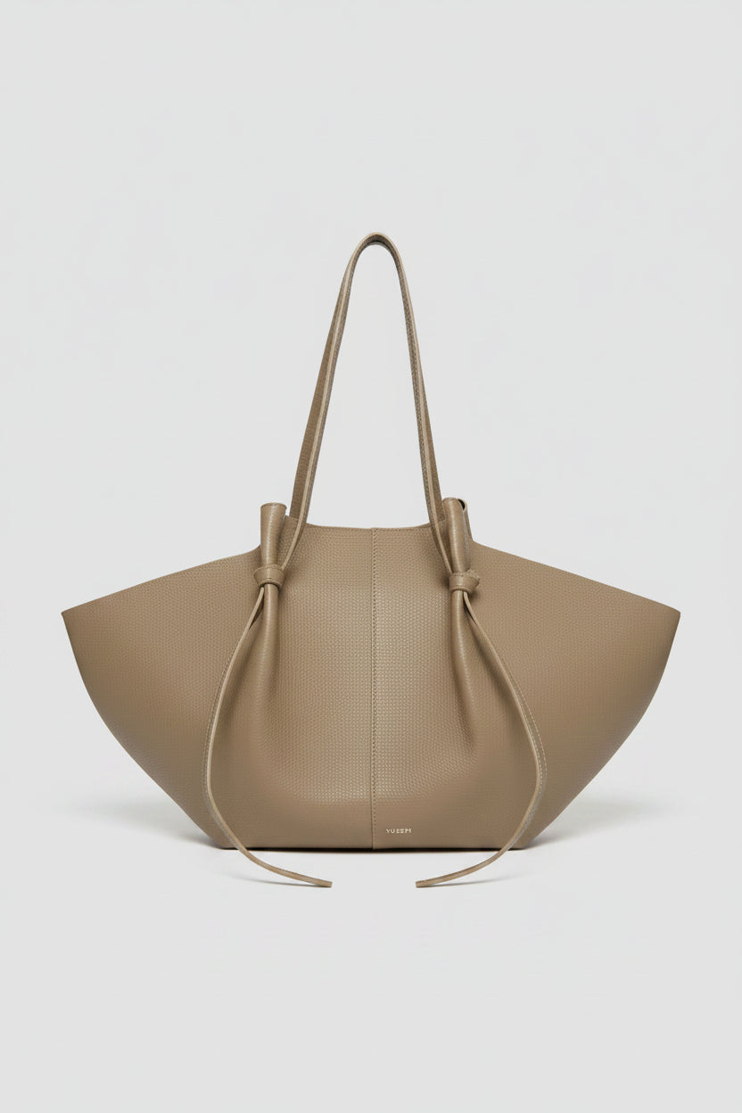 Large Capacity Tote Bag - Khaki