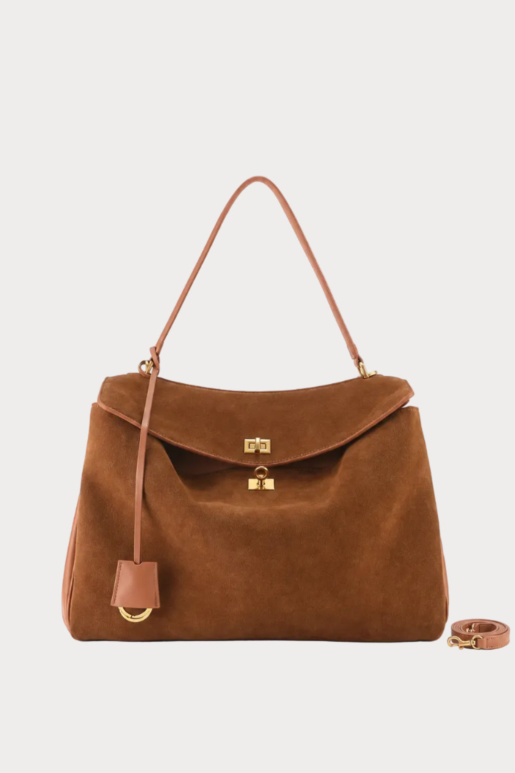 Saddle Oversized Shoulder Bag