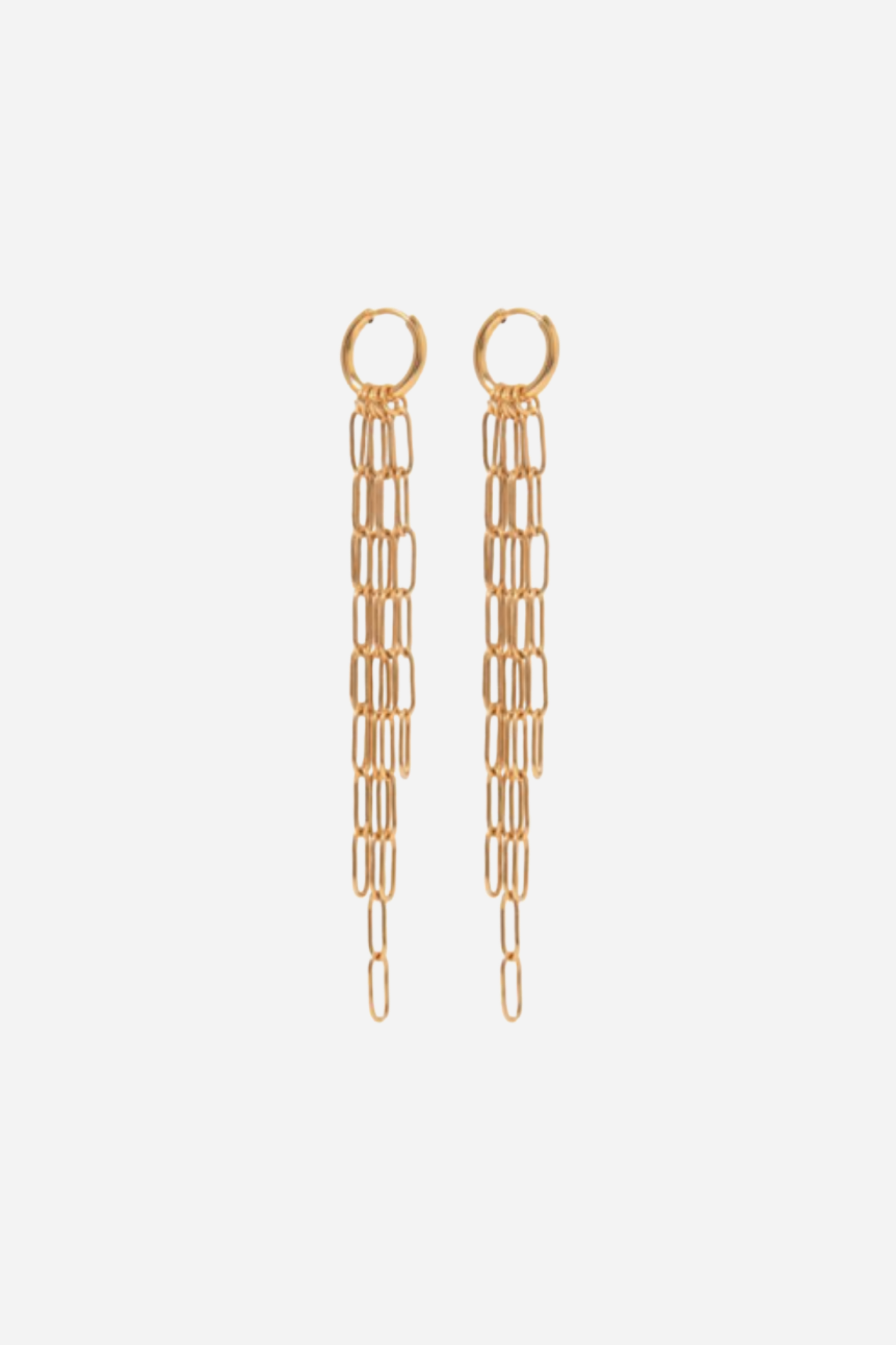 18K Isla Chain Earrings