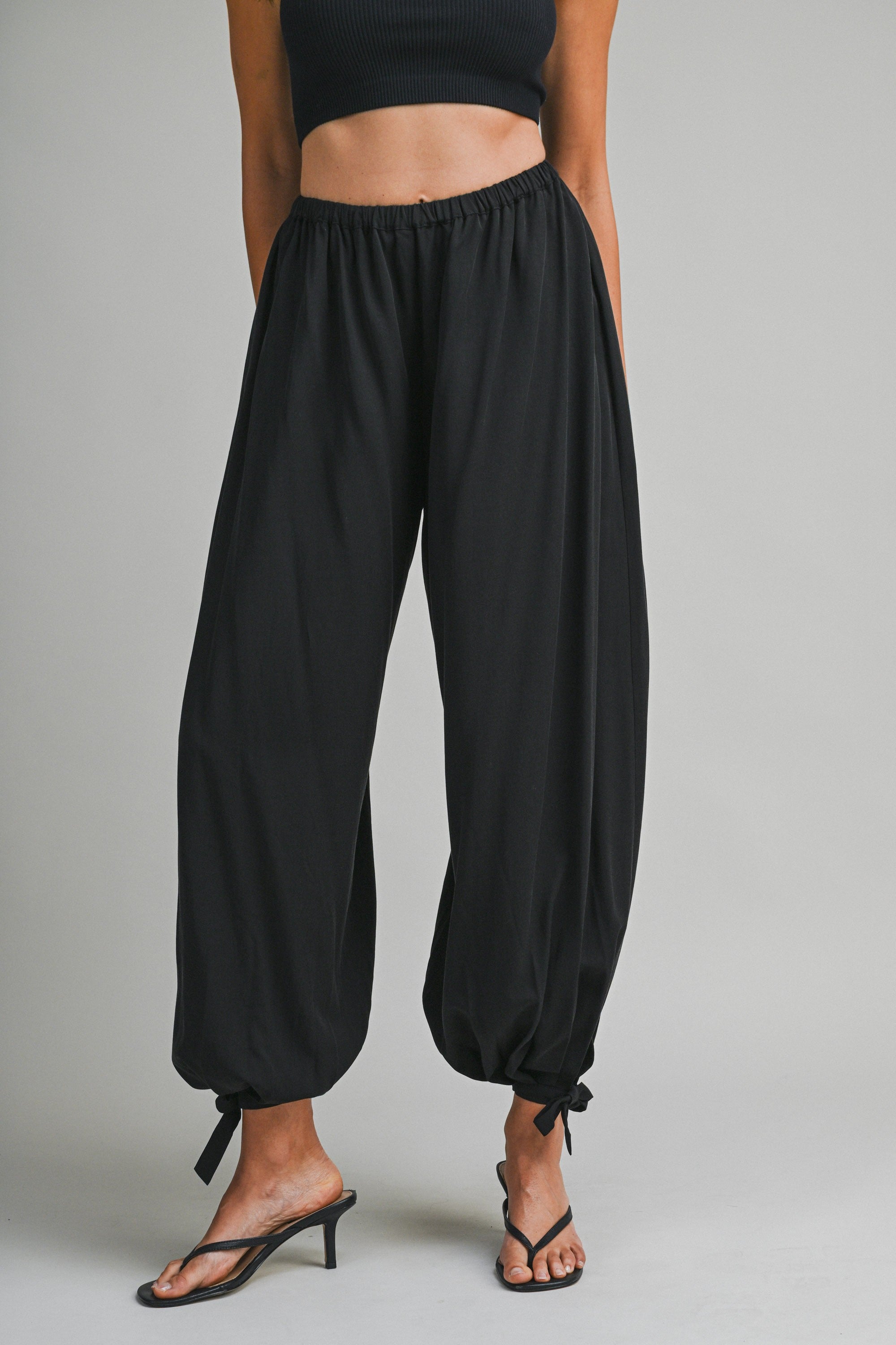 Drawstring Balloon Pants