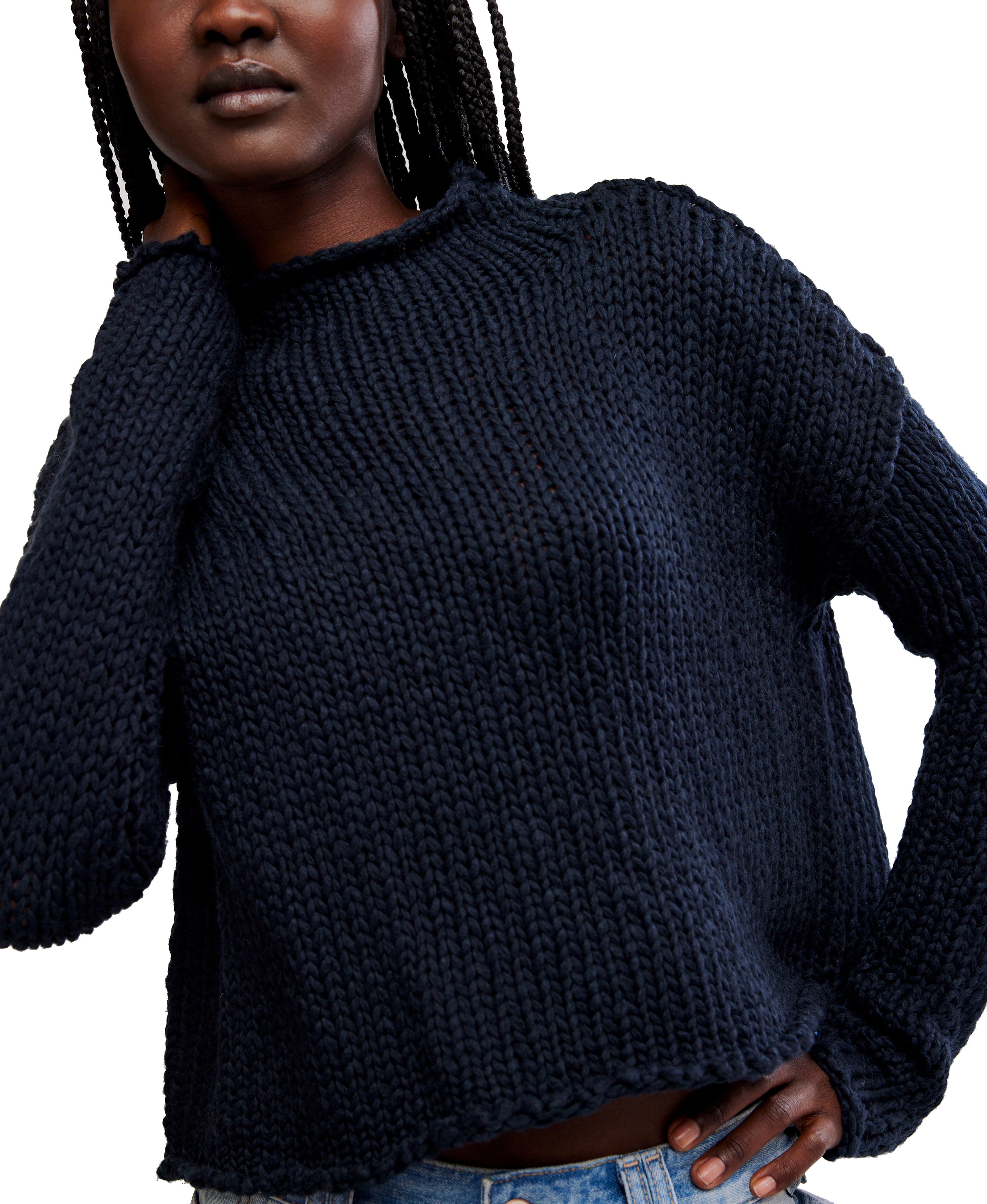 Free People Opal Sweater - Black