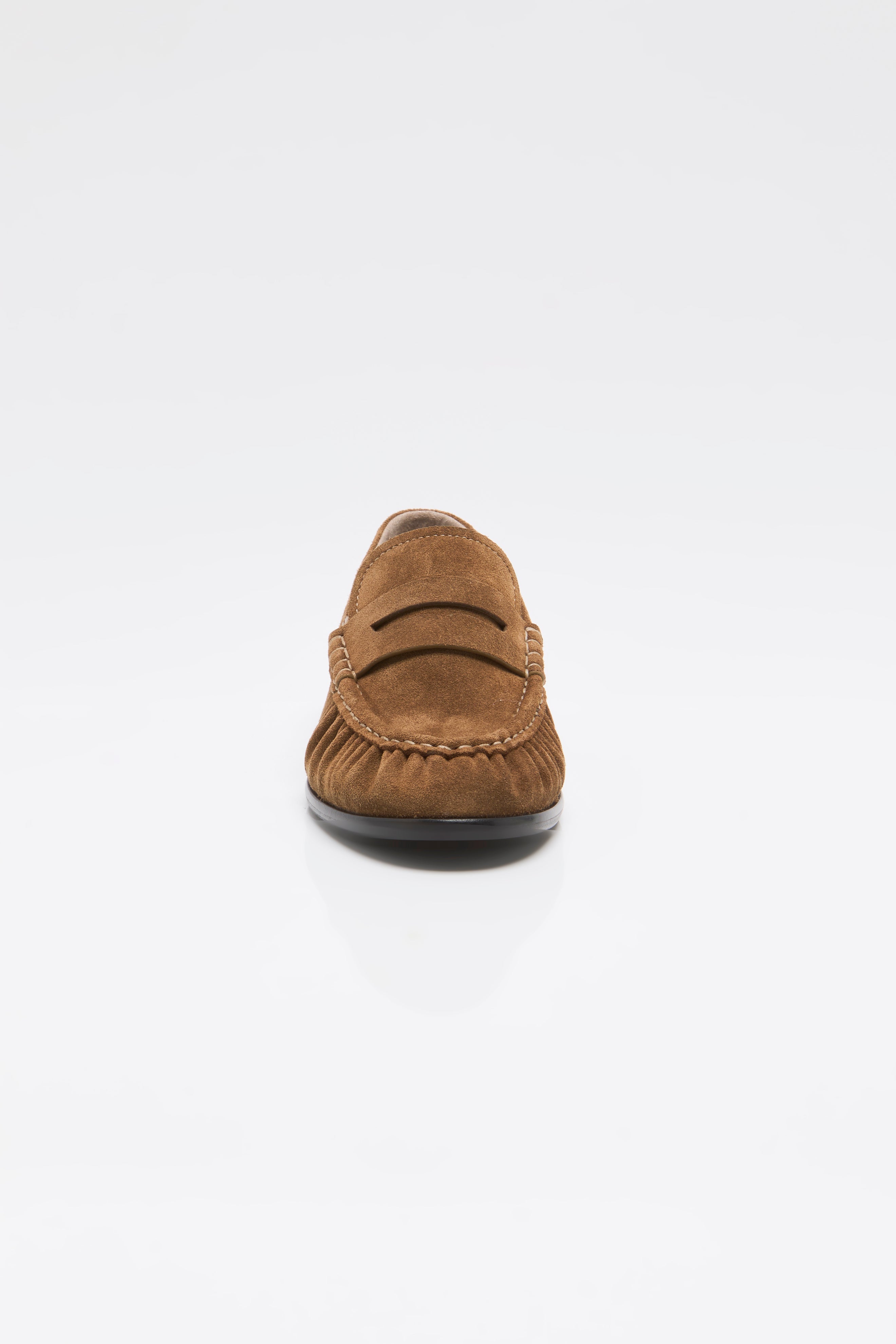 Free People - Carry On Loafer - Tobacco Oiled Suede