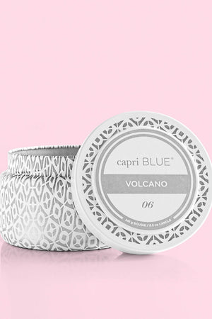 Capri Blue Volcano Signature Printed Travel Tin Candle (STORE PICK UP ONLY)