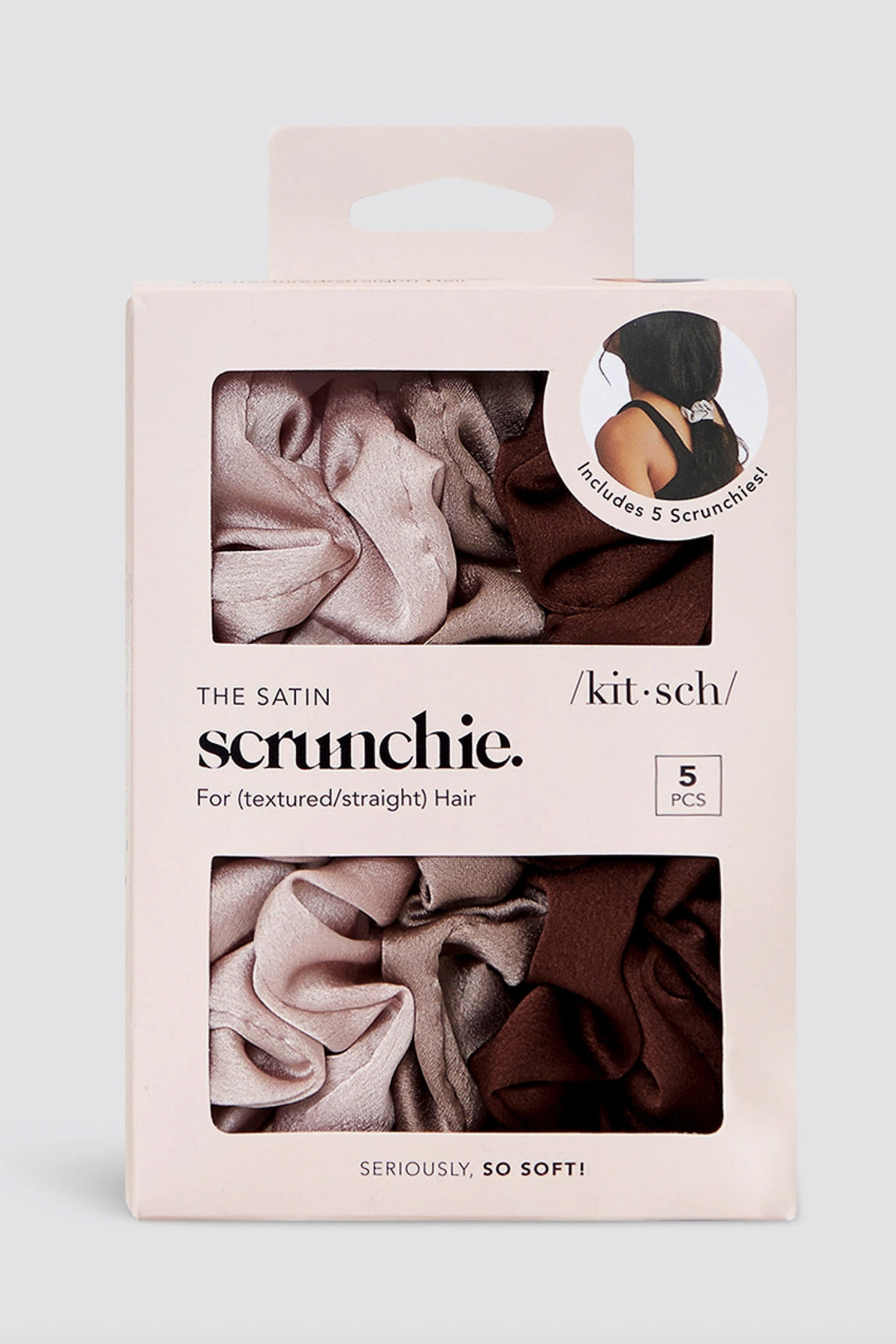 KITSCH Satin Sleep Scrunchies
