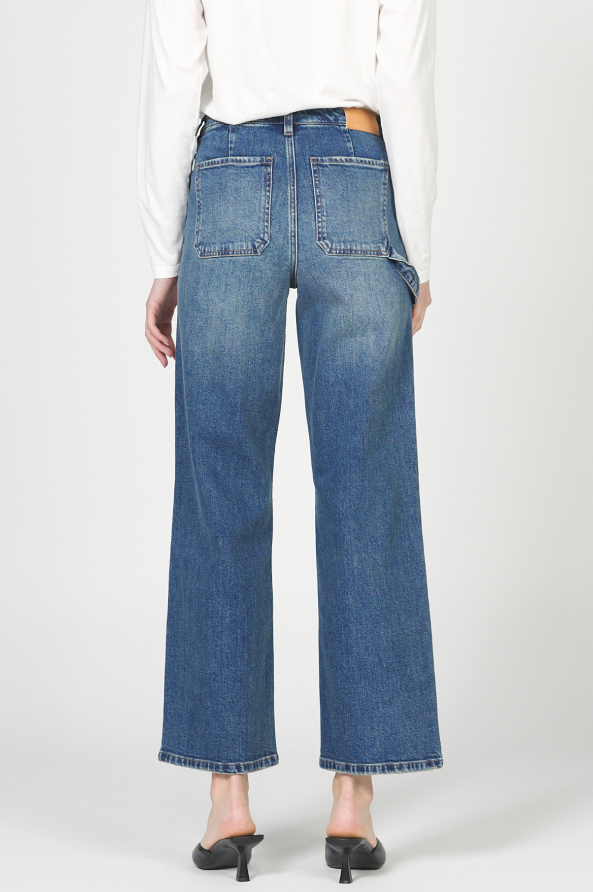 Holly High Rise Denim Jeans - Moon Glow