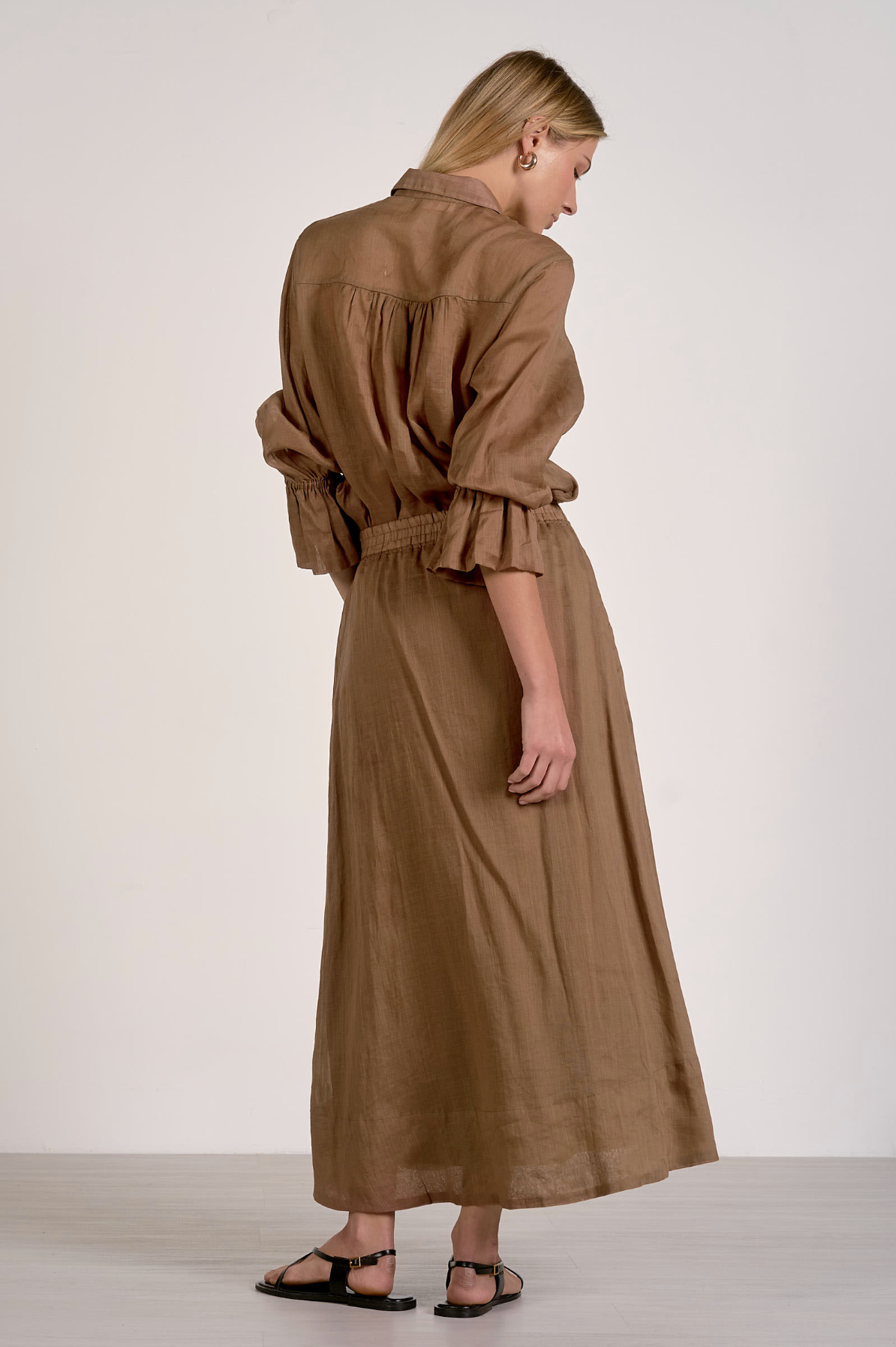 Emory Maxi Skirt - Caramel