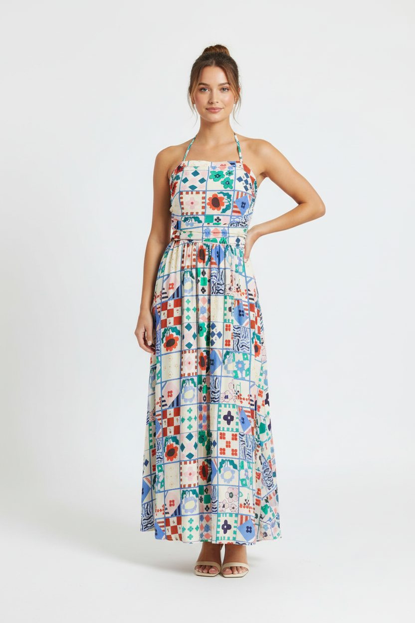 FRNCH Hippuris Dress