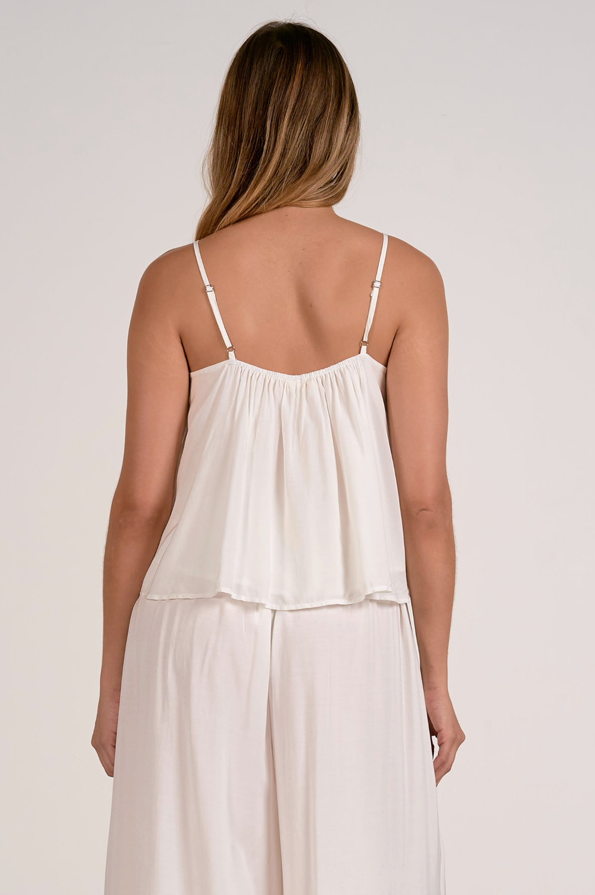 Luna Tank - White