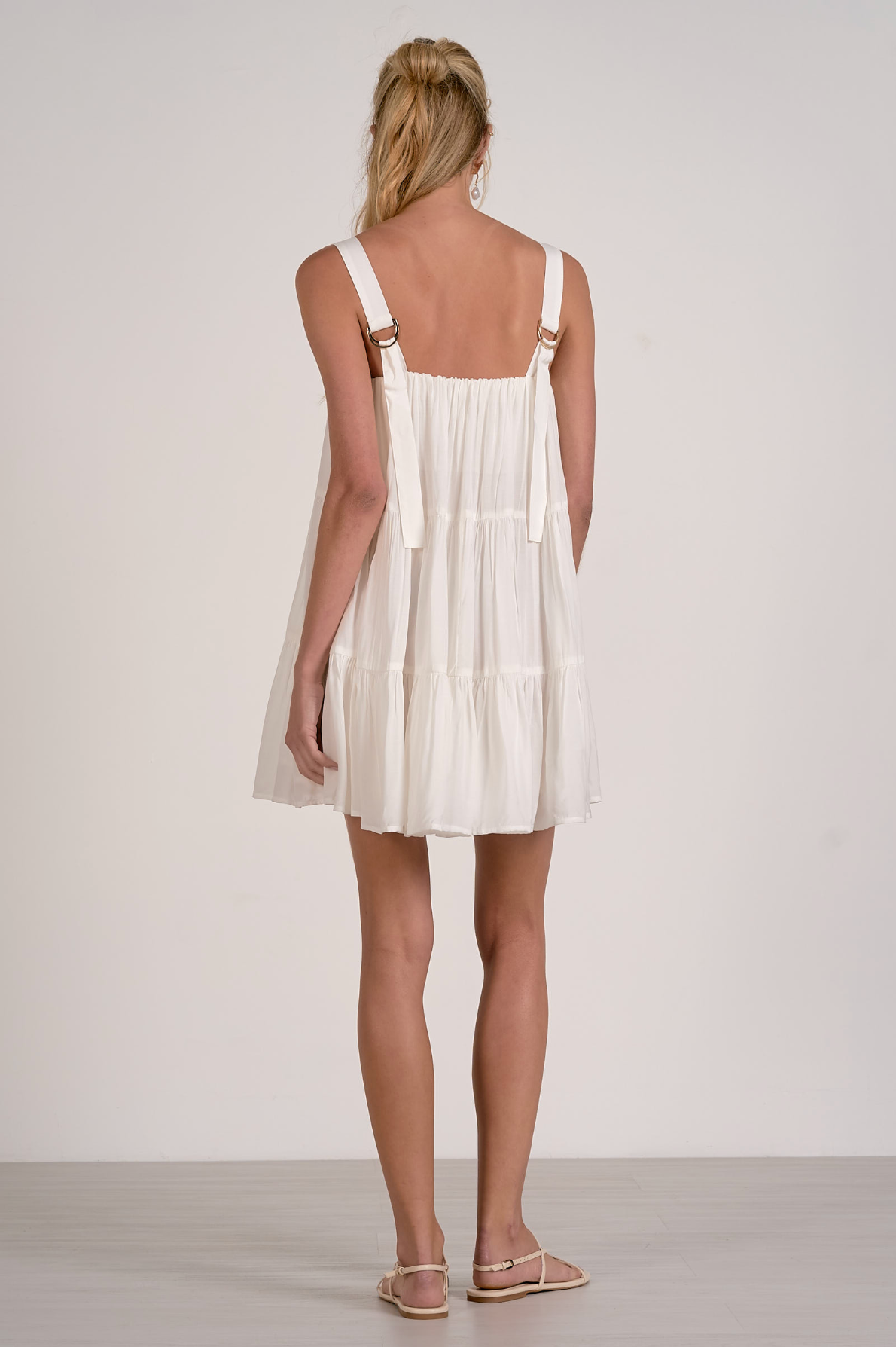 Scottie Mini Dress - White