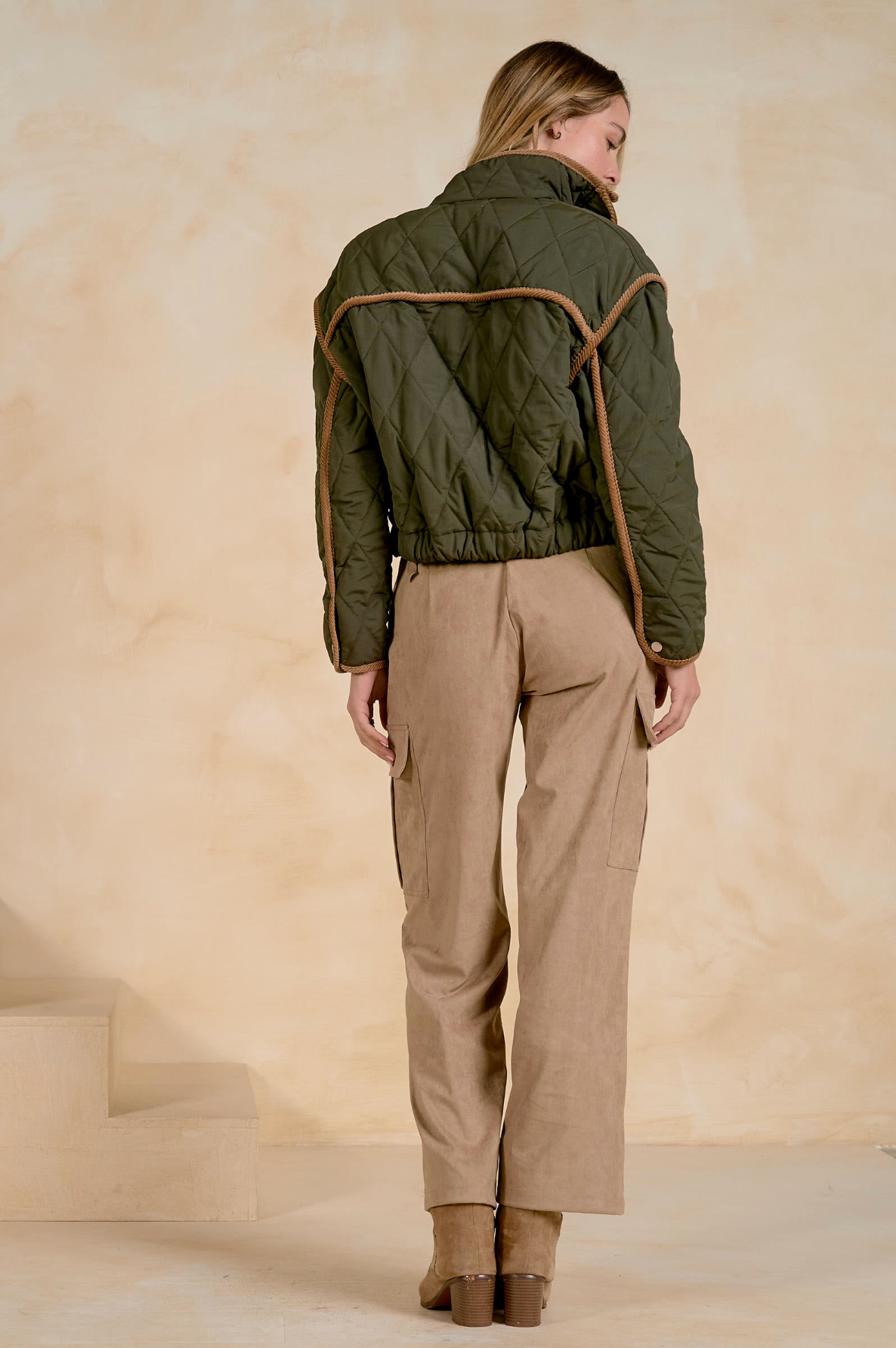 Blair Corduroy Jacket - Olive
