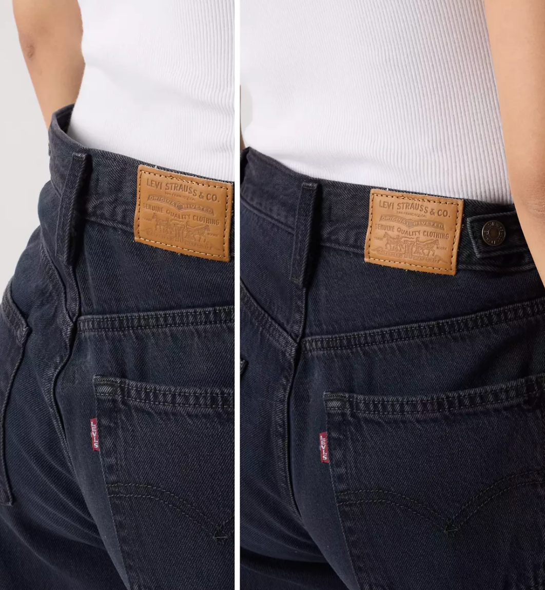Levi's Cinch Wide Leg Jeans - Dark Humor