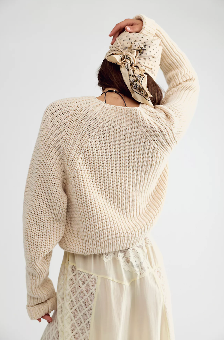 Free People - Low Tide Pullover - Marshmallow