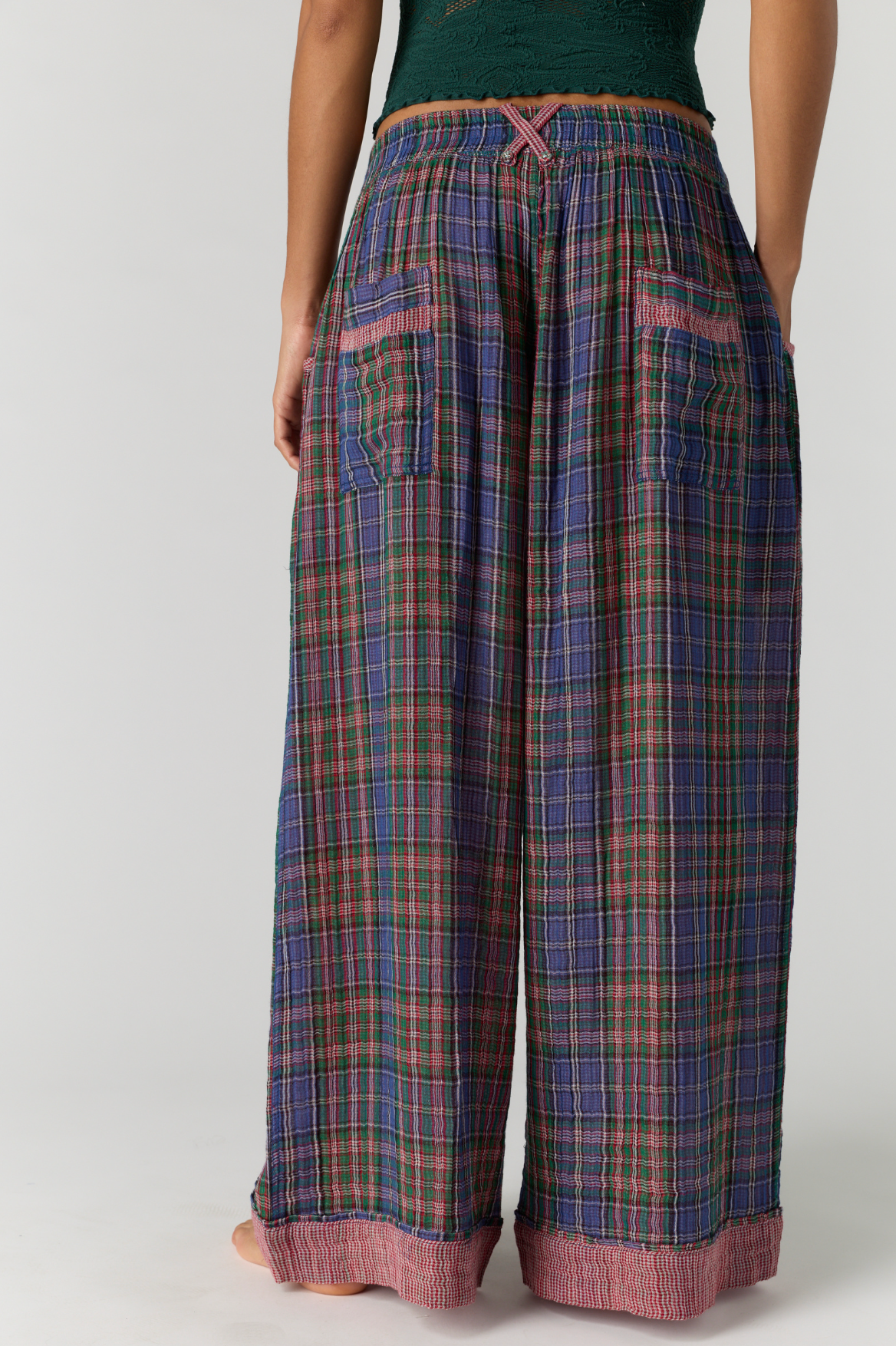 Free People - One And Done PJ Pant - Midnight Combo