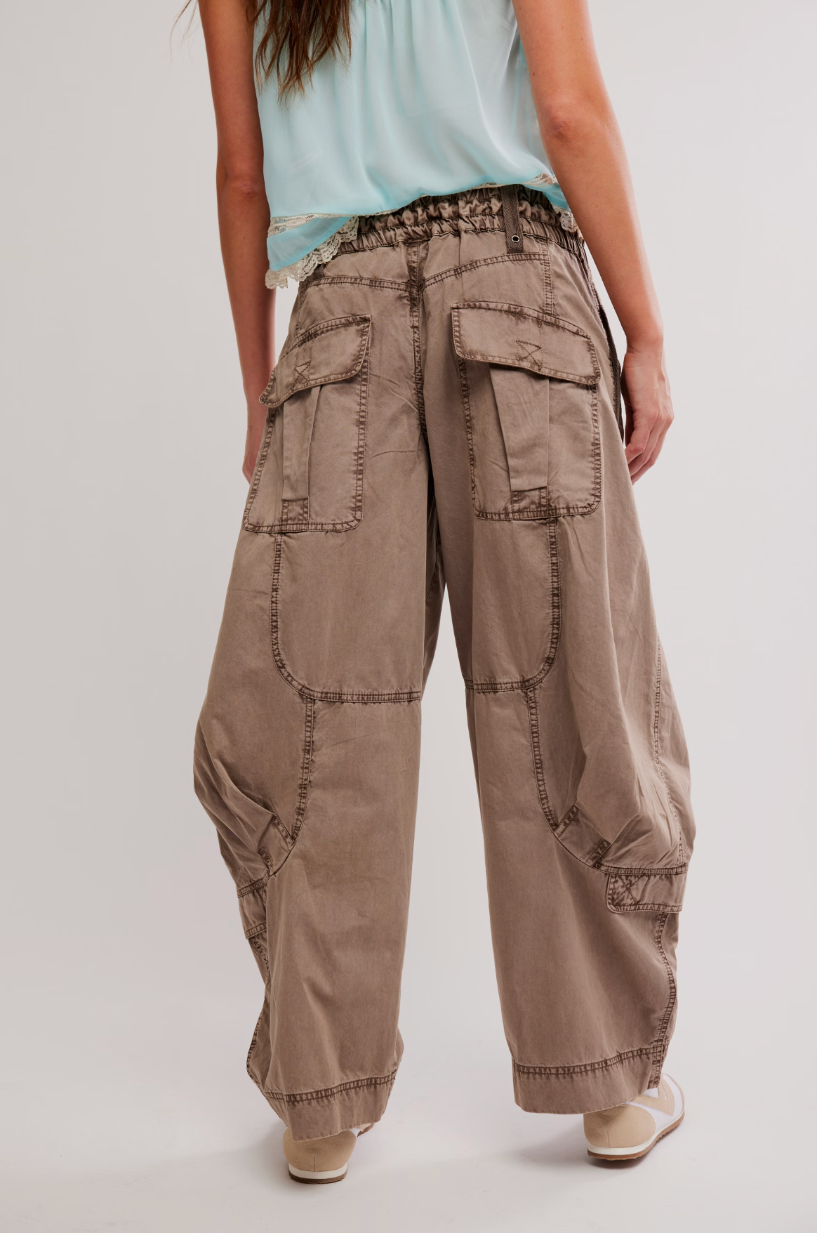 Free People Onset Parachute Pants - Dusted Cocoa