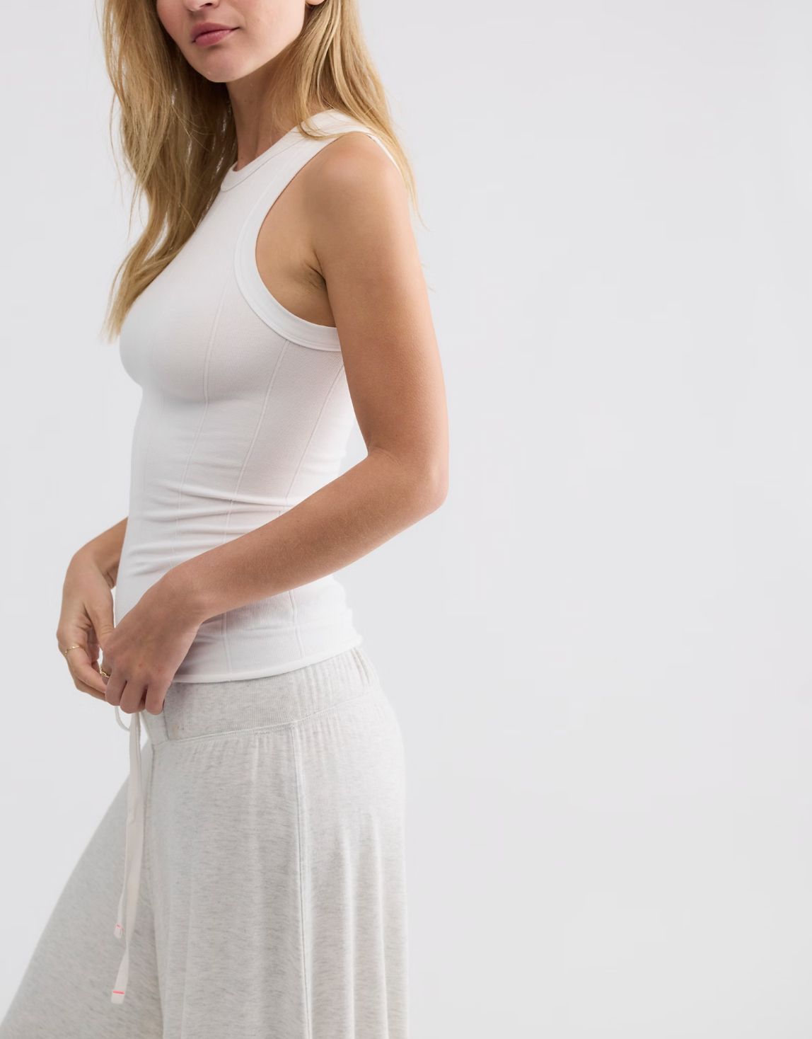Free People - So Soft Seamless Modal Tank - Clean Ivory
