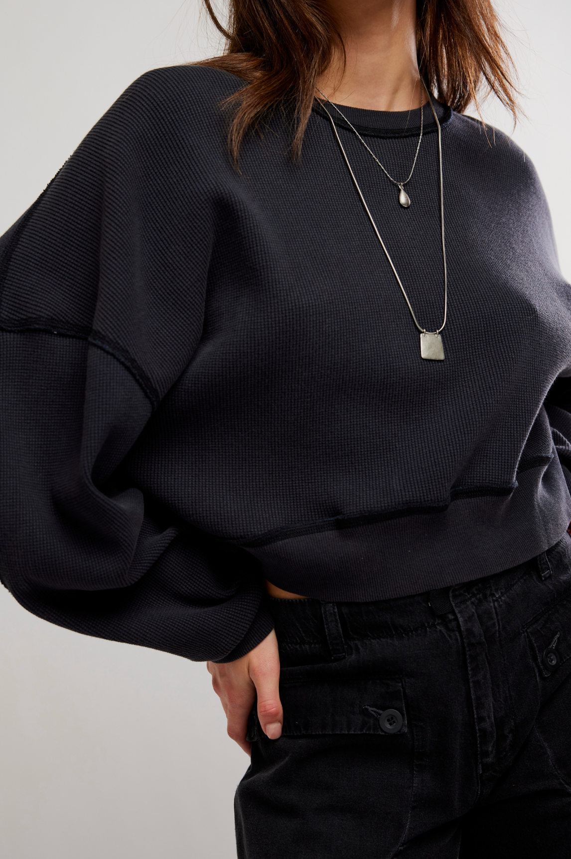 Free People - Skyline Tee - Black