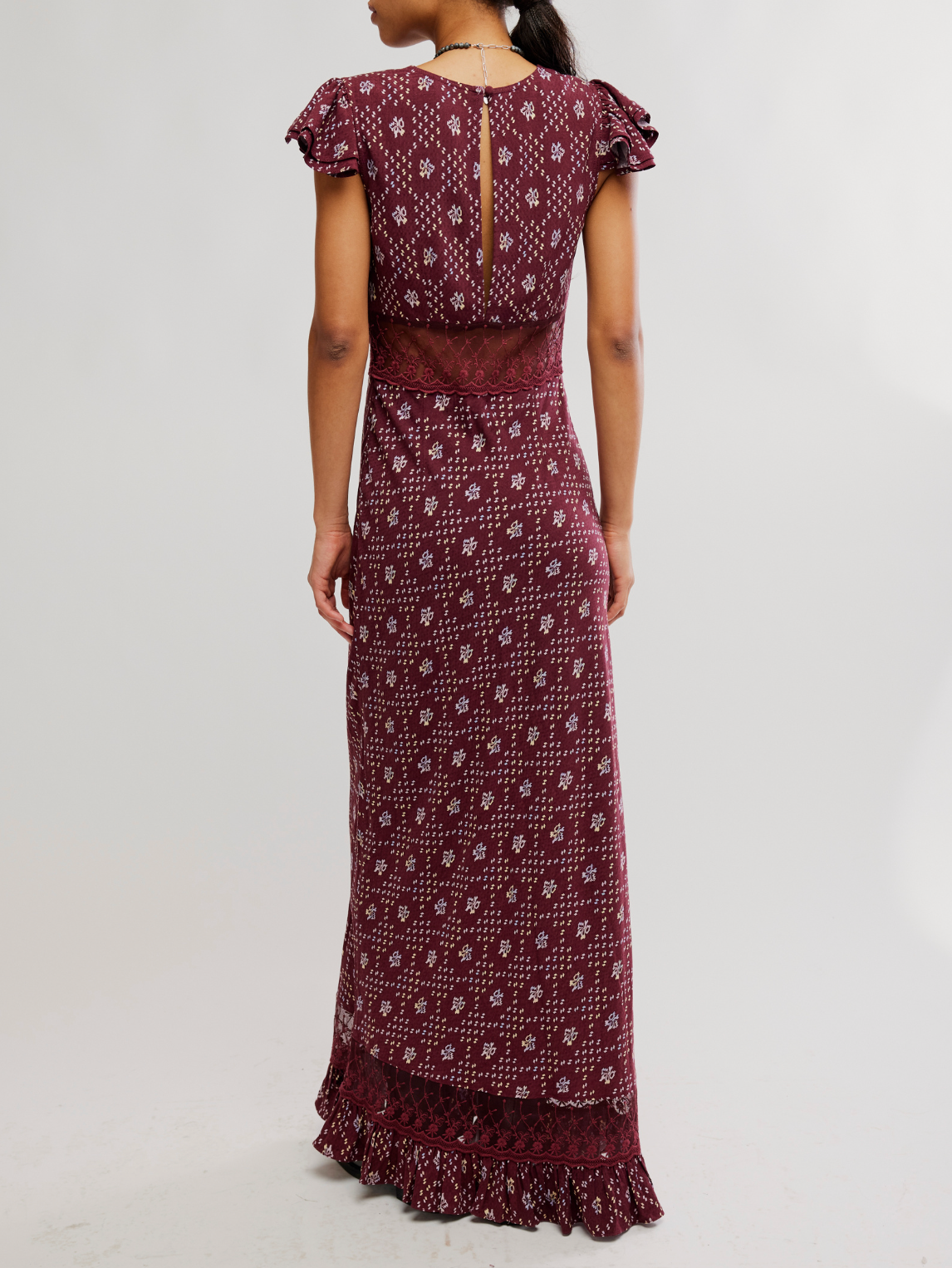 Free People - Eternal Soul Maxi Dress - Maroon