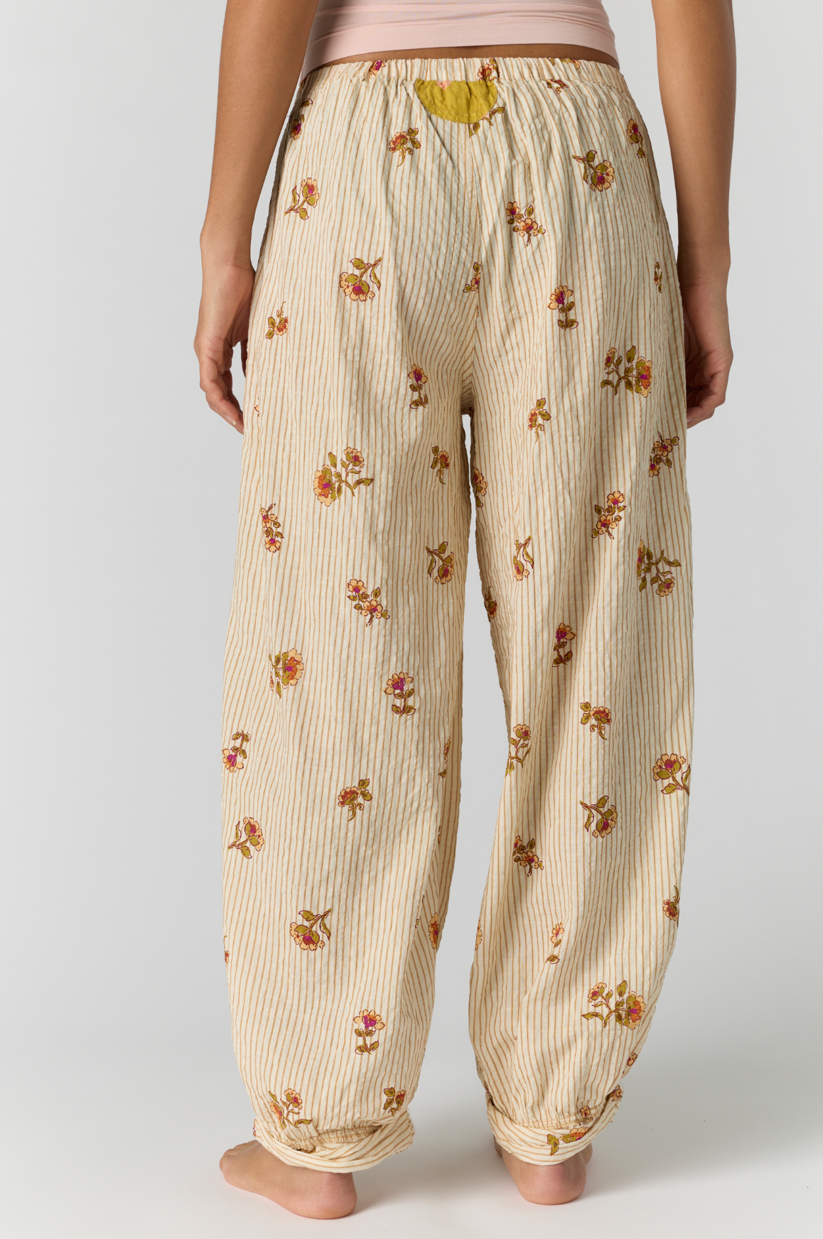 Free People - On Repeat Pj Pants - Ivory Floral