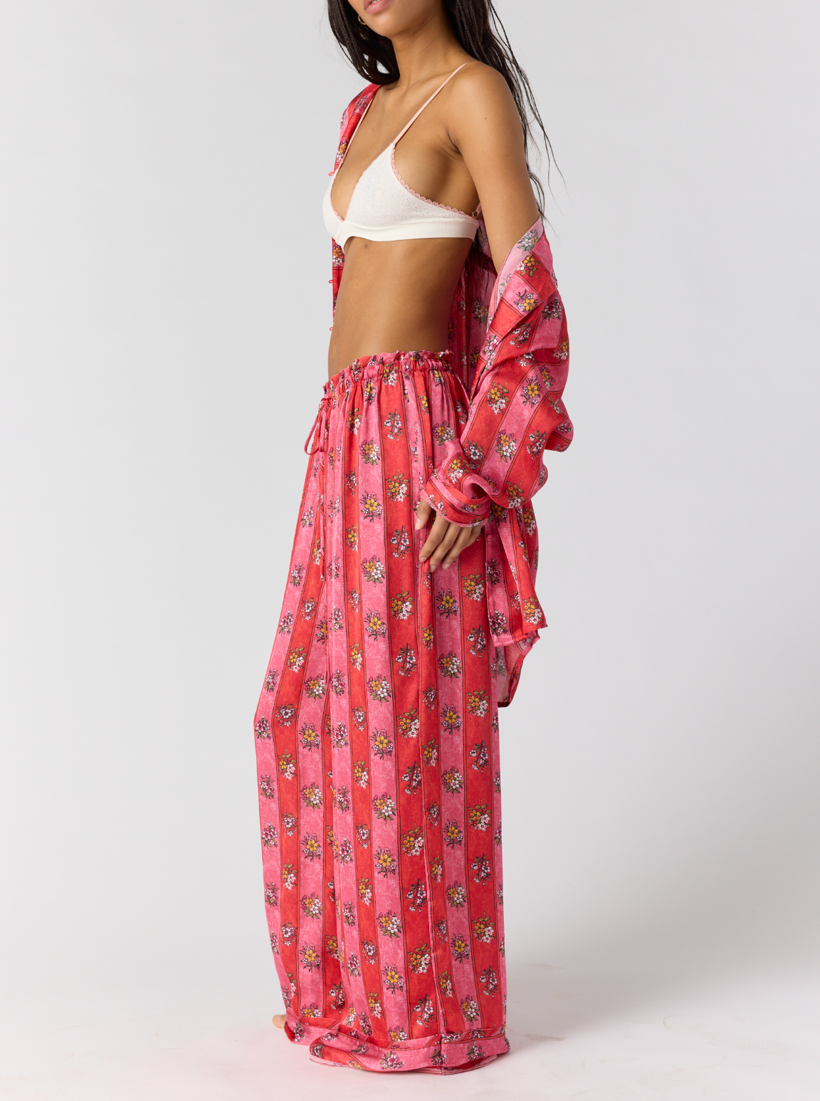 Free People - Dreamy Days Pajama Set - Berry Combo