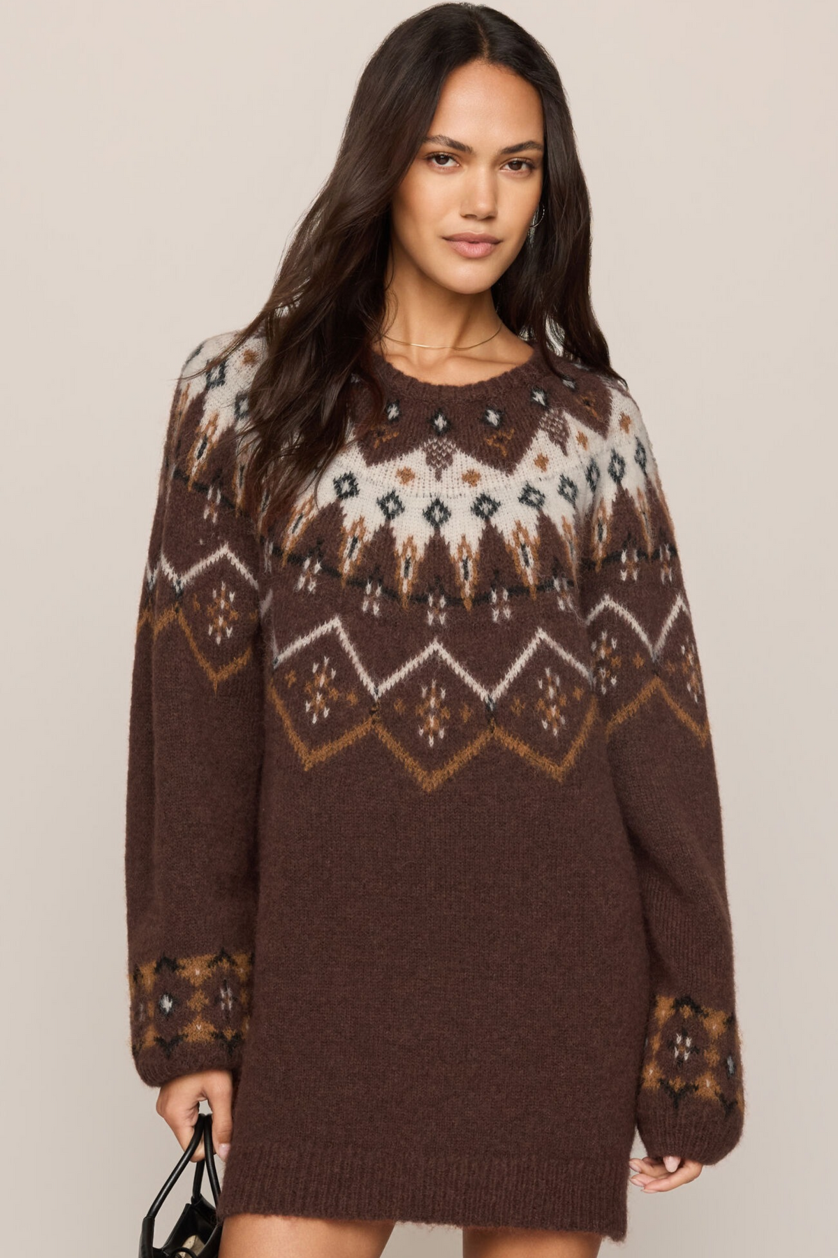 Z Supply - Fair Weather Sweater Dress - Cinnamon