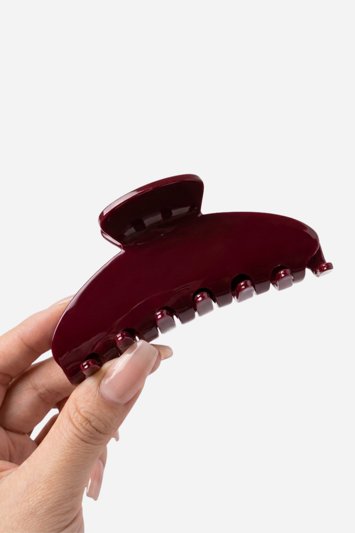 Hair Clip - Wine