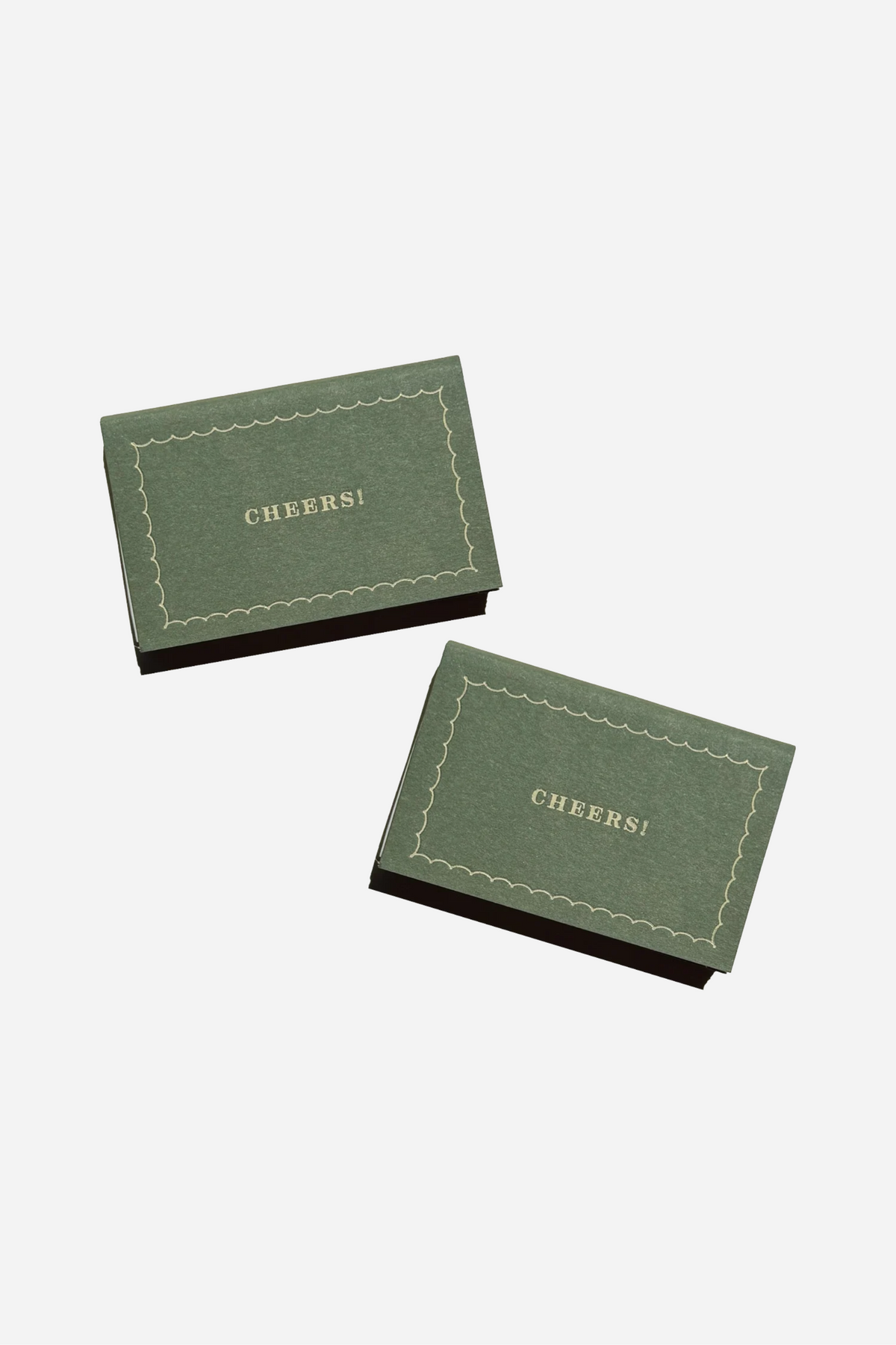 Jaymes Paper - Matchbox No. 7 Cheers! - Olive