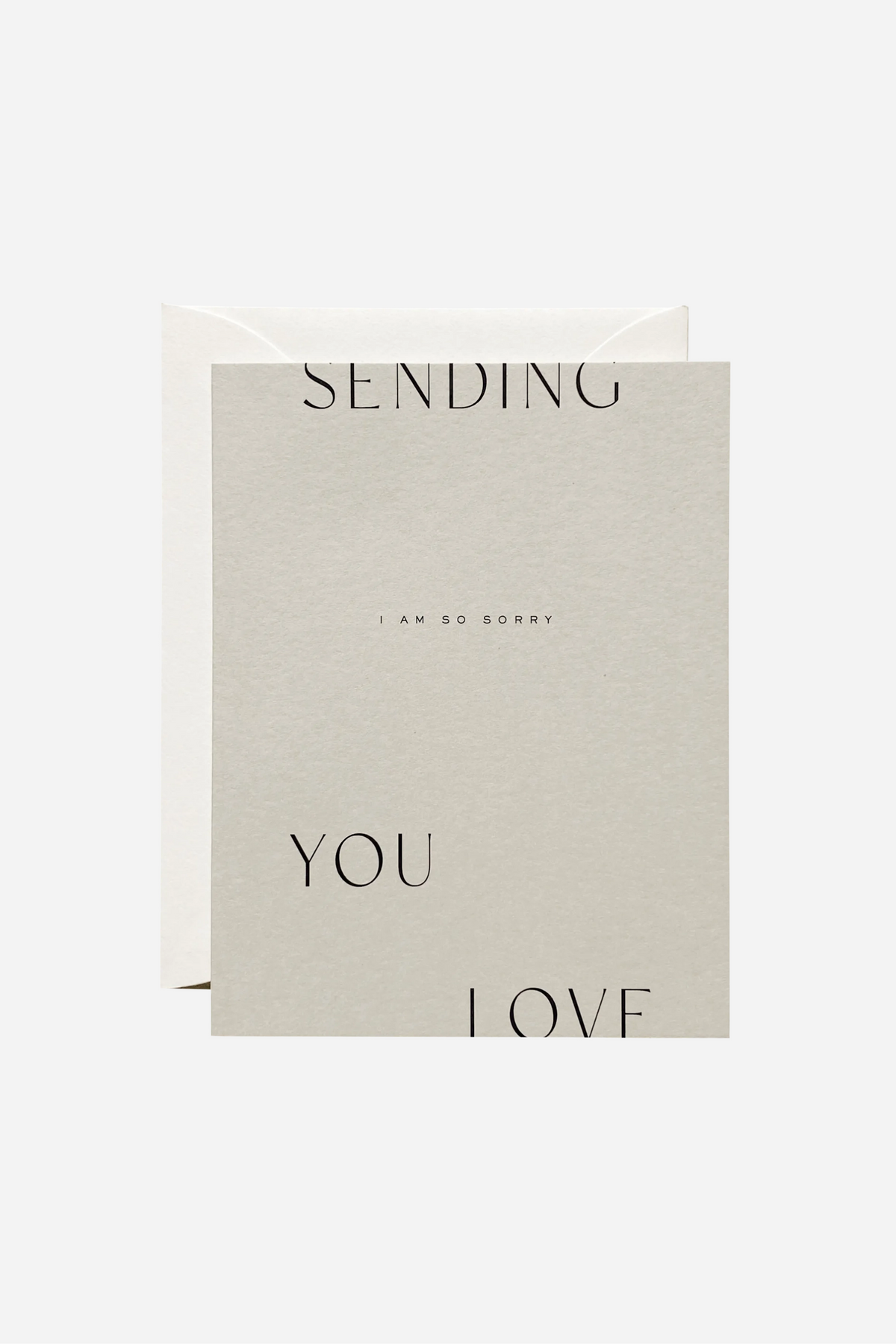 Jaymes Paper - Sending Love No. 07 Card - Fog