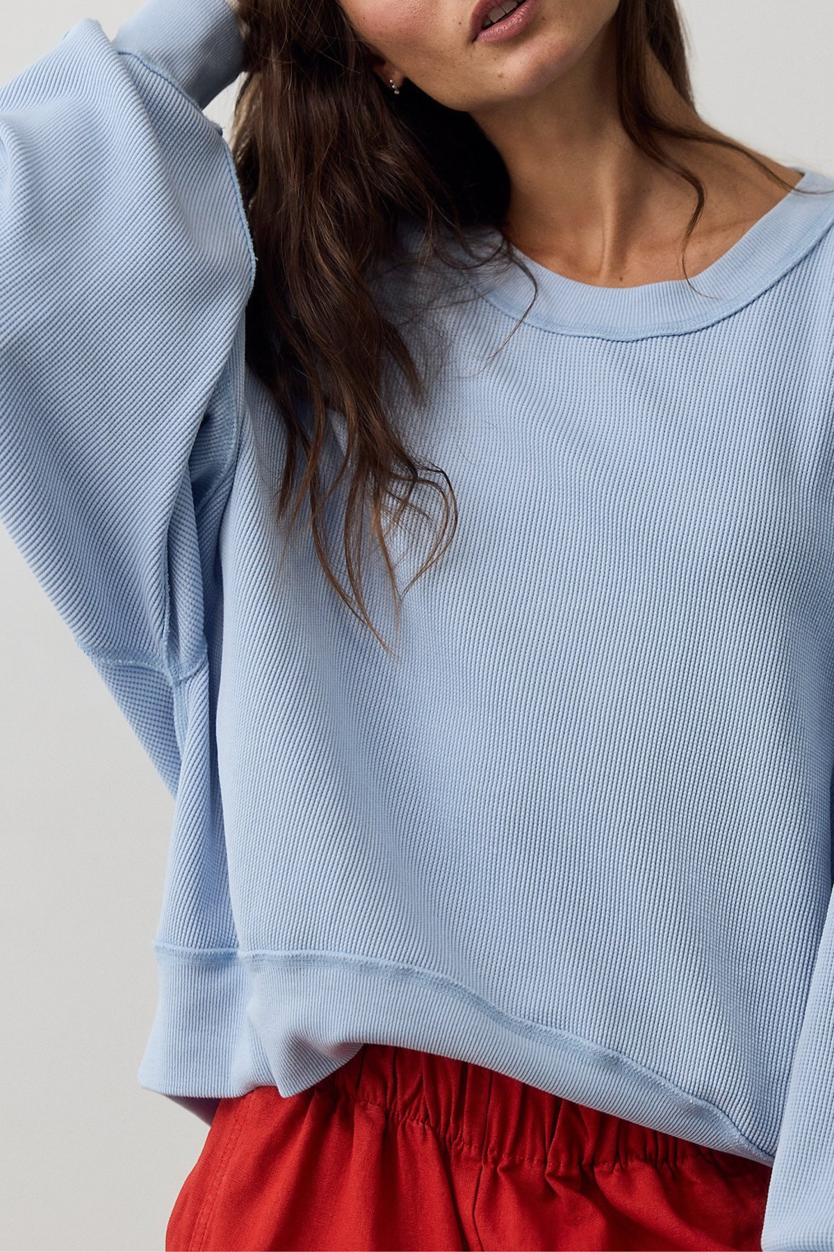 Free People - Skyline Tee - Blue Snowflake