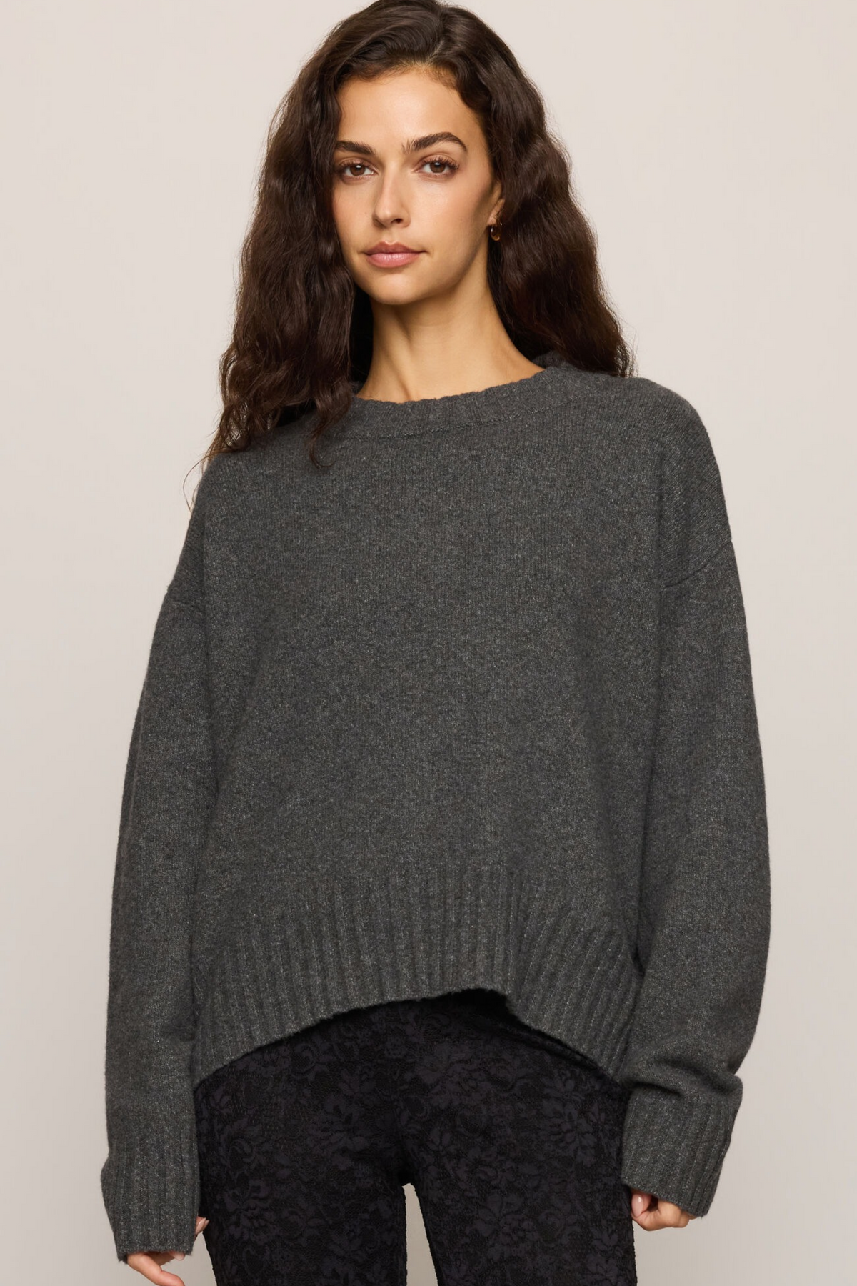 Z Supply - Eastwell Pullover Sweater - Charcoal Heather