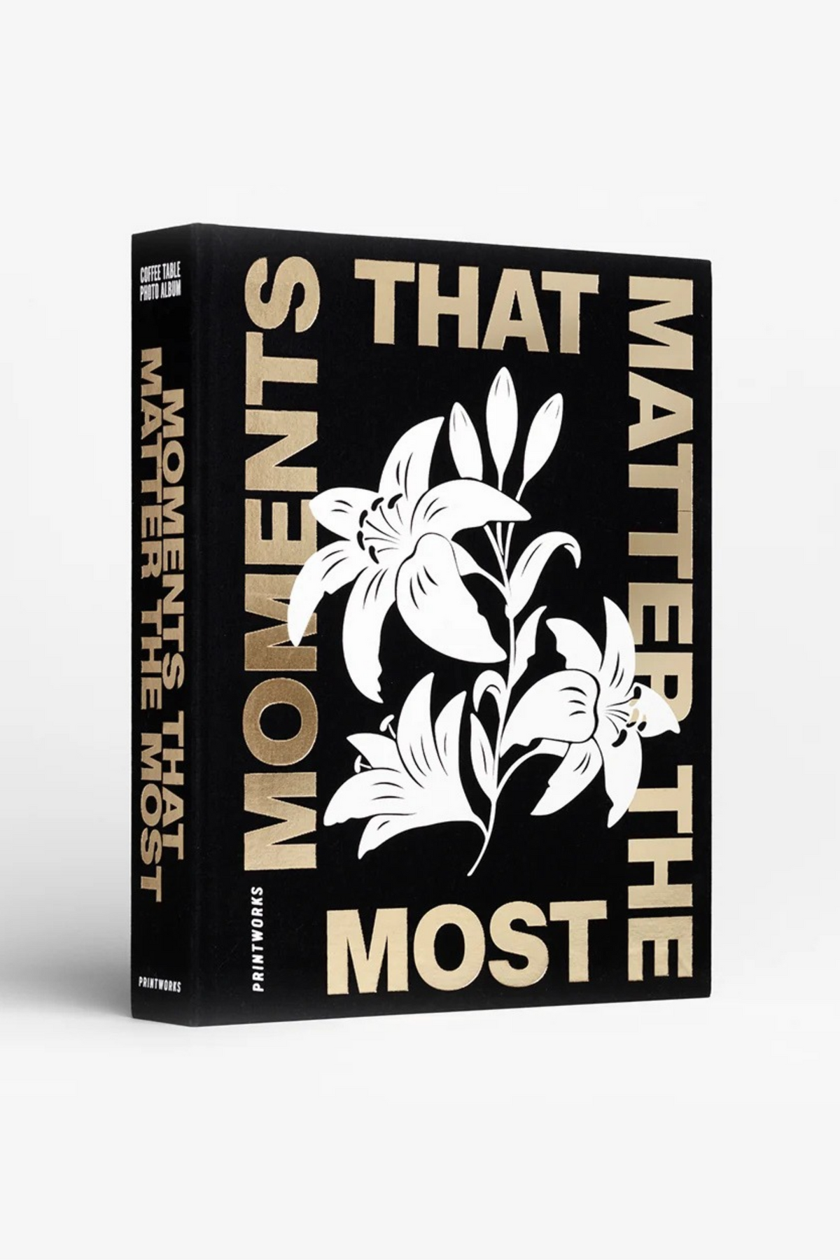 Printworks - Moments That Matters The Most Photo Album - Black